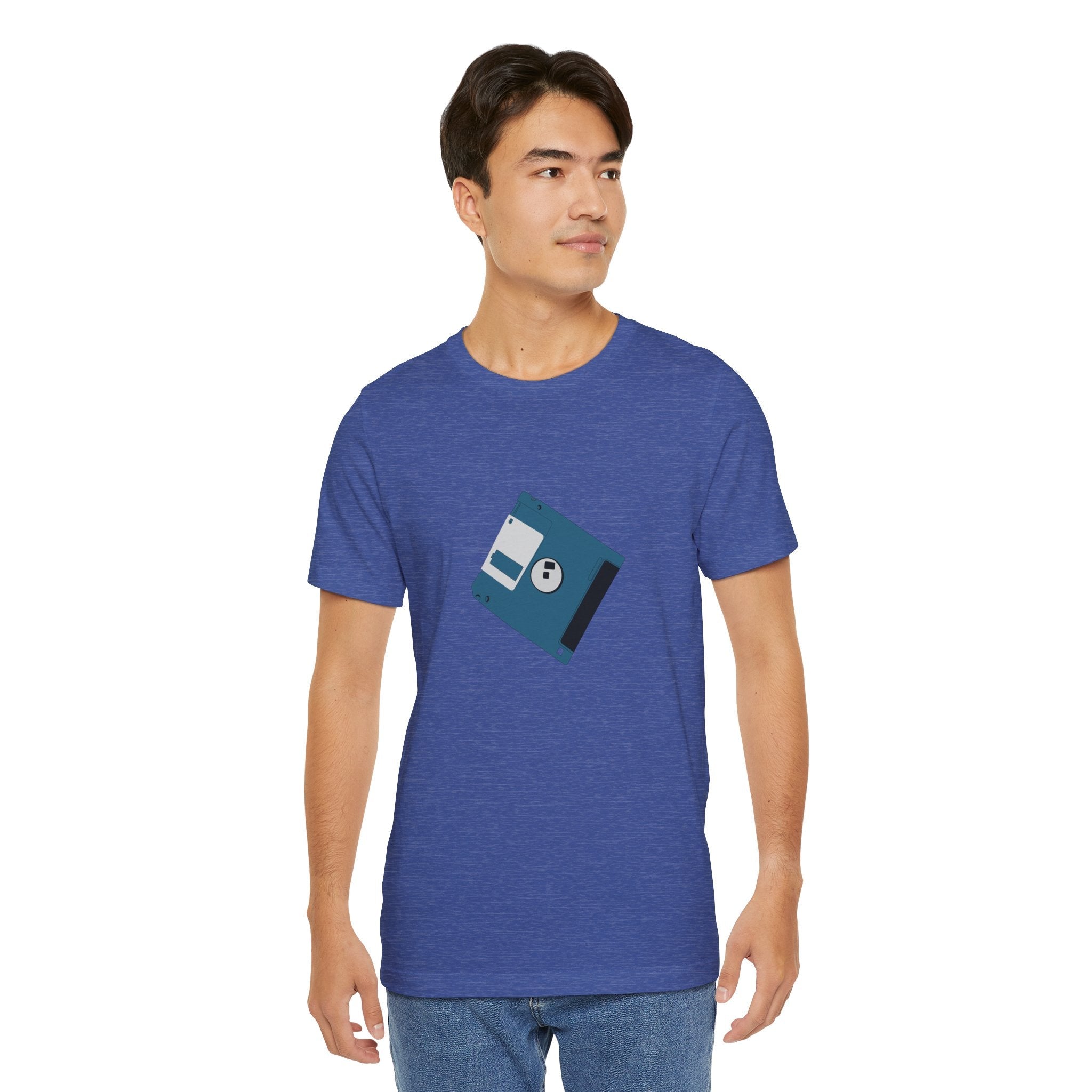 POP Culture Classics Floppy Disc Unisex Jersey Short Sleeve T-Shirt - POPvault