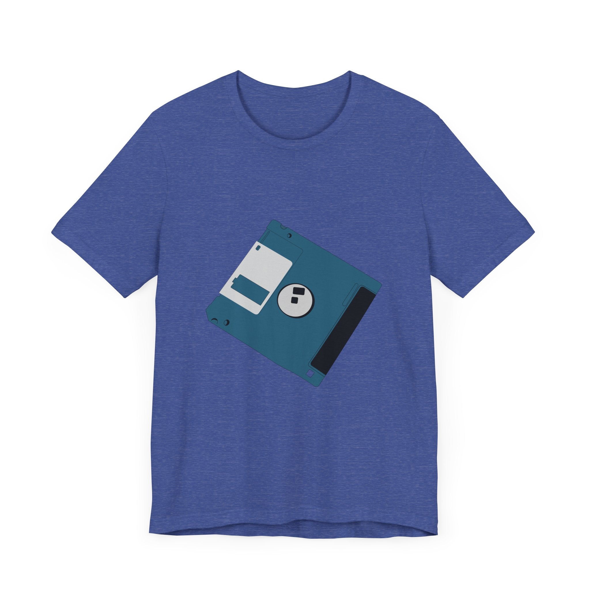 POP Culture Classics Floppy Disc Unisex Jersey Short Sleeve T-Shirt - POPvault