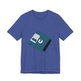 POP Culture Classics Floppy Disc Unisex Jersey Short Sleeve T-Shirt - POPvault