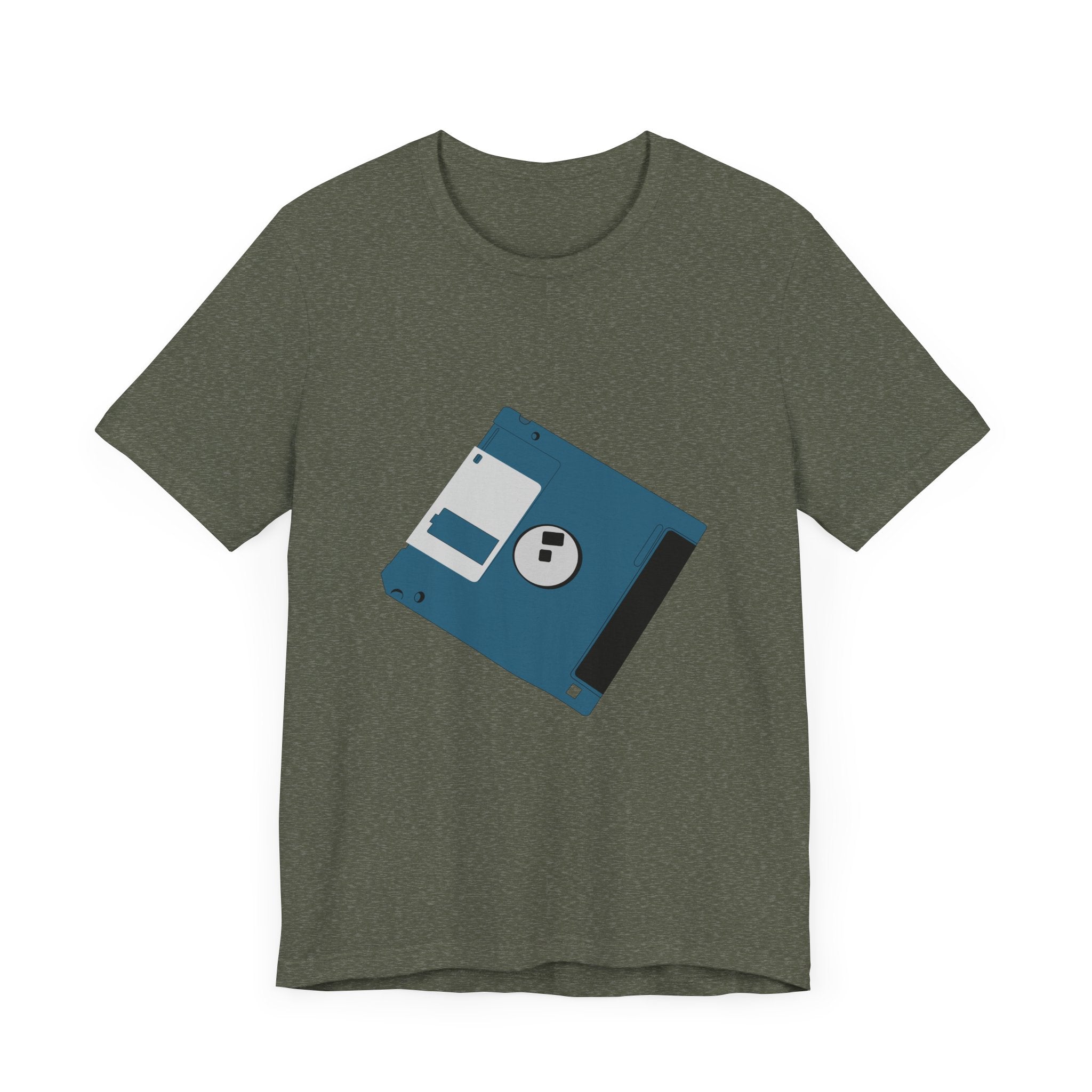 POP Culture Classics Floppy Disc Unisex Jersey Short Sleeve T-Shirt - POPvault