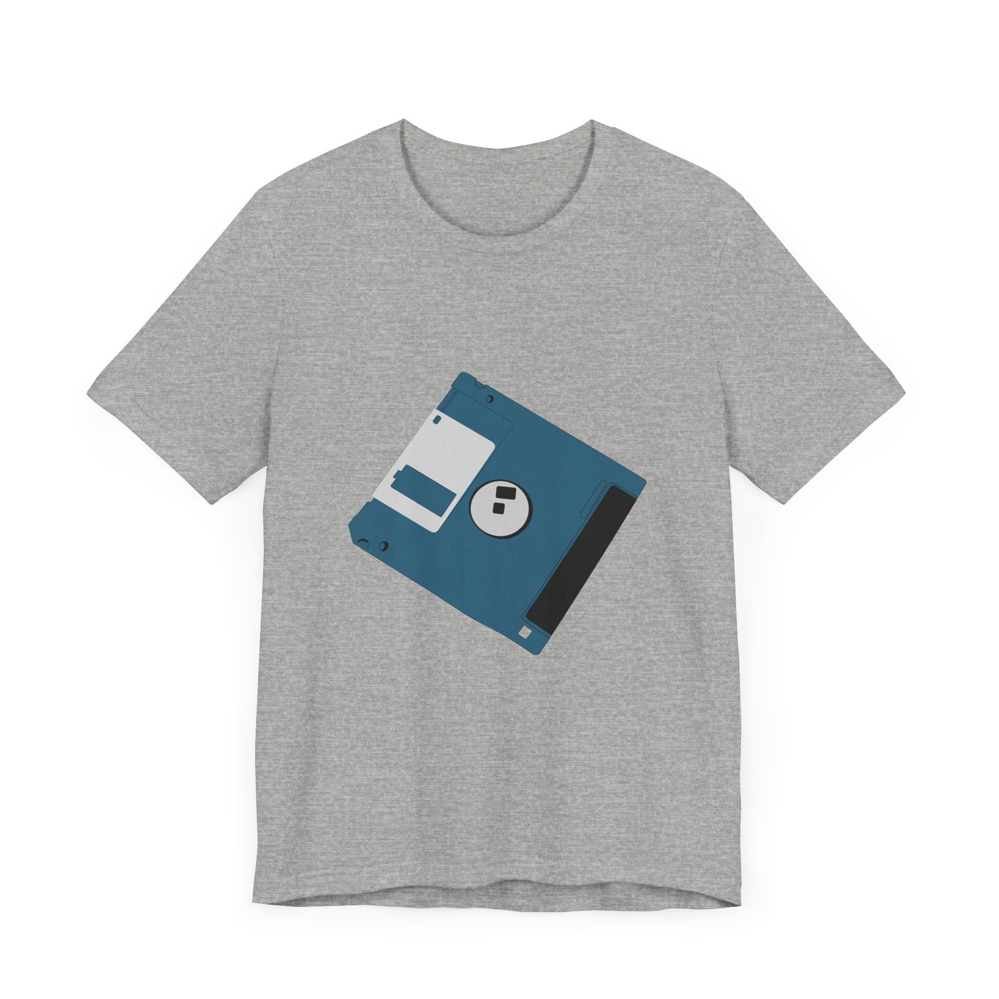 POP Culture Classics Floppy Disc Unisex Jersey Short Sleeve T-Shirt - POPvault