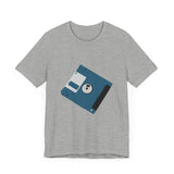 POP Culture Classics Floppy Disc Unisex Jersey Short Sleeve T-Shirt - POPvault