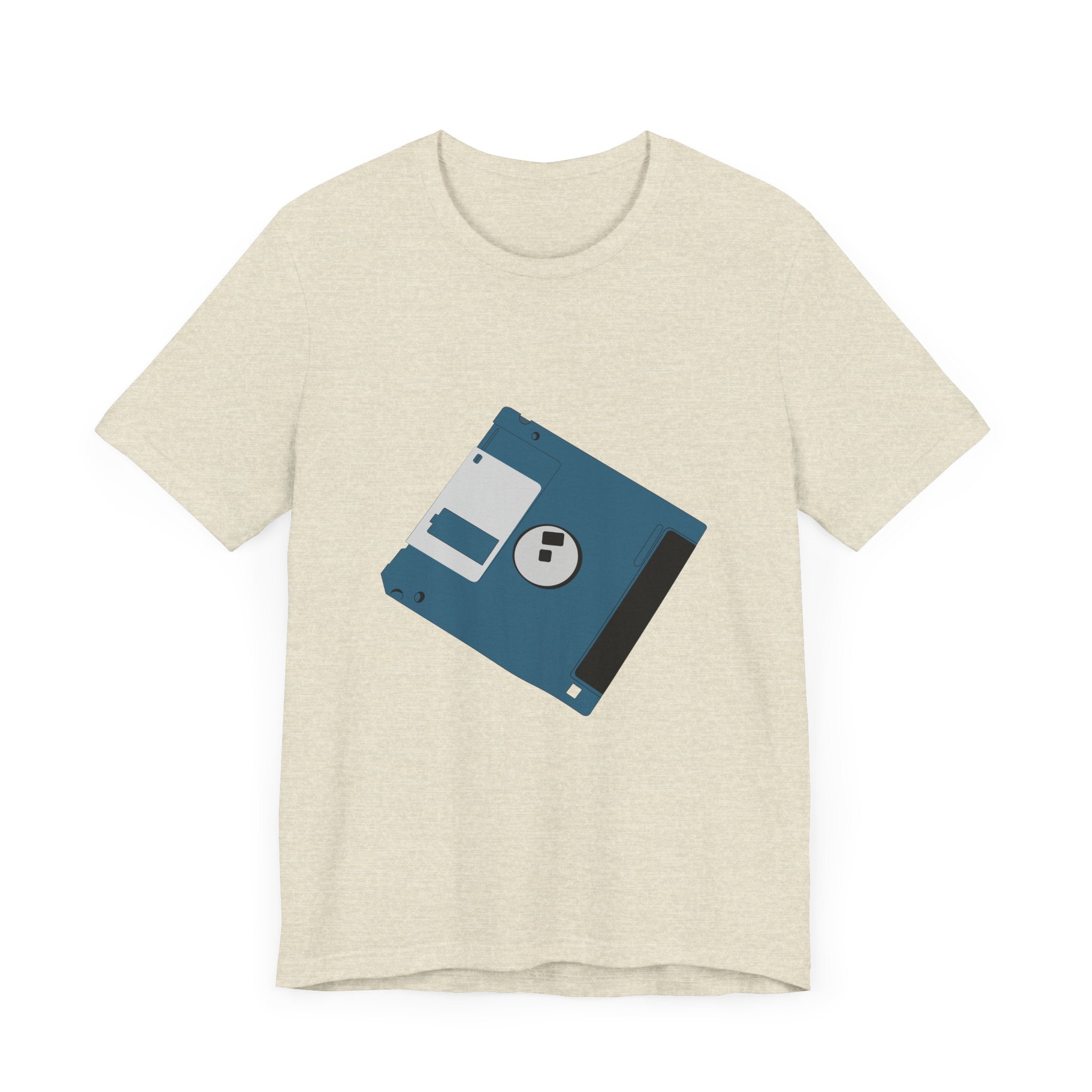 POP Culture Classics Floppy Disc Unisex Jersey Short Sleeve T-Shirt - POPvault