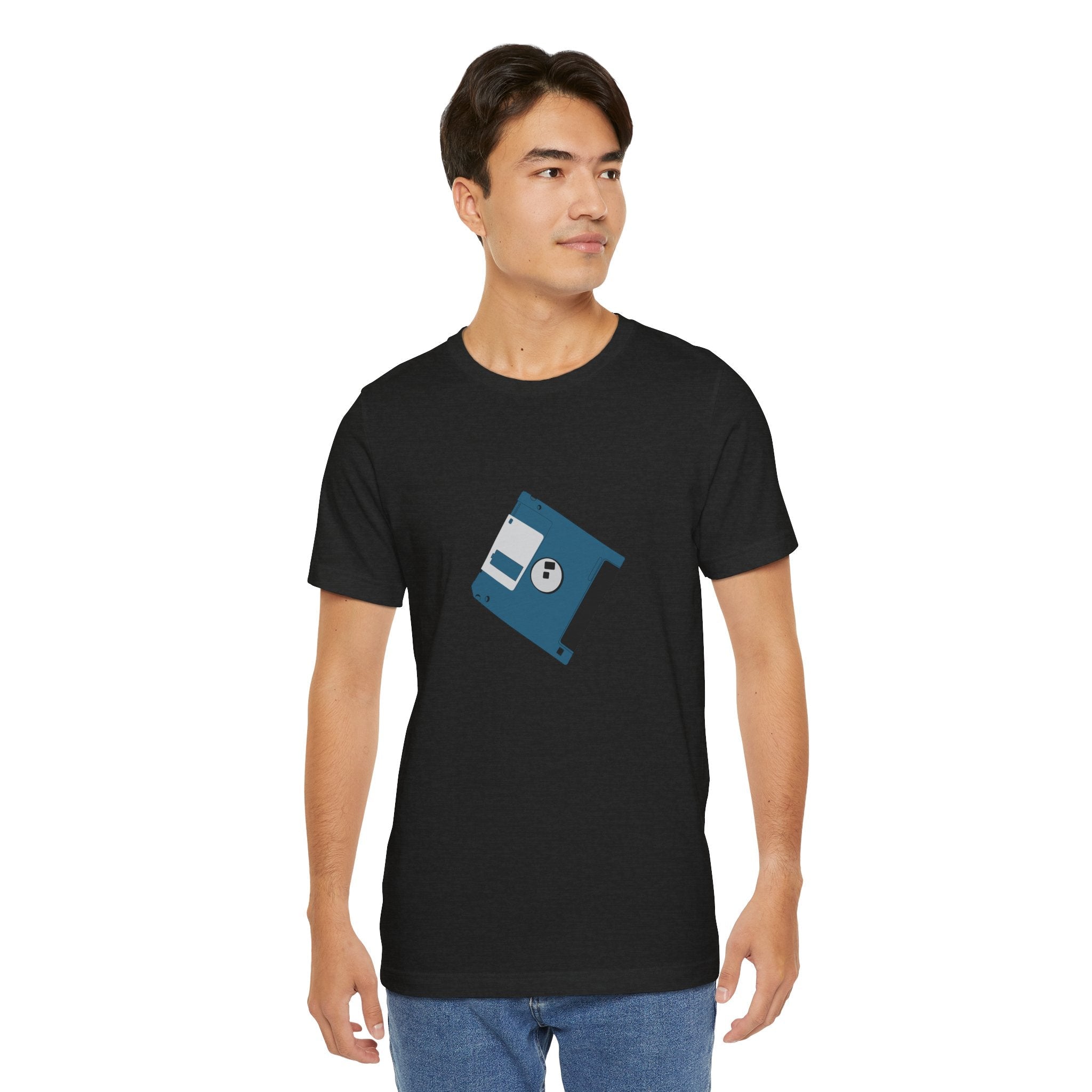 POP Culture Classics Floppy Disc Unisex Jersey Short Sleeve T-Shirt - POPvault