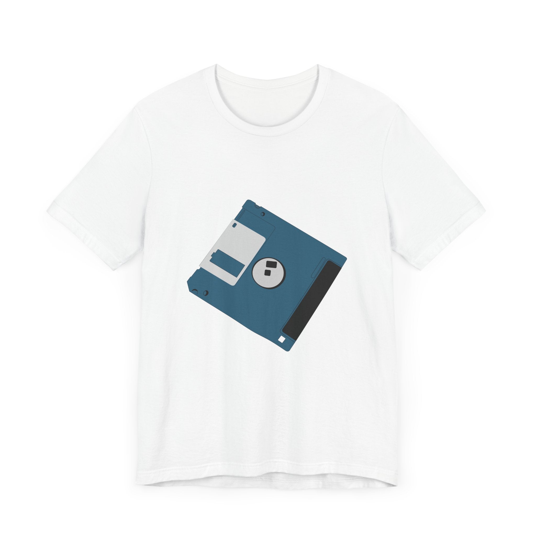 POP Culture Classics Floppy Disc Unisex Jersey Short Sleeve T-Shirt - POPvault