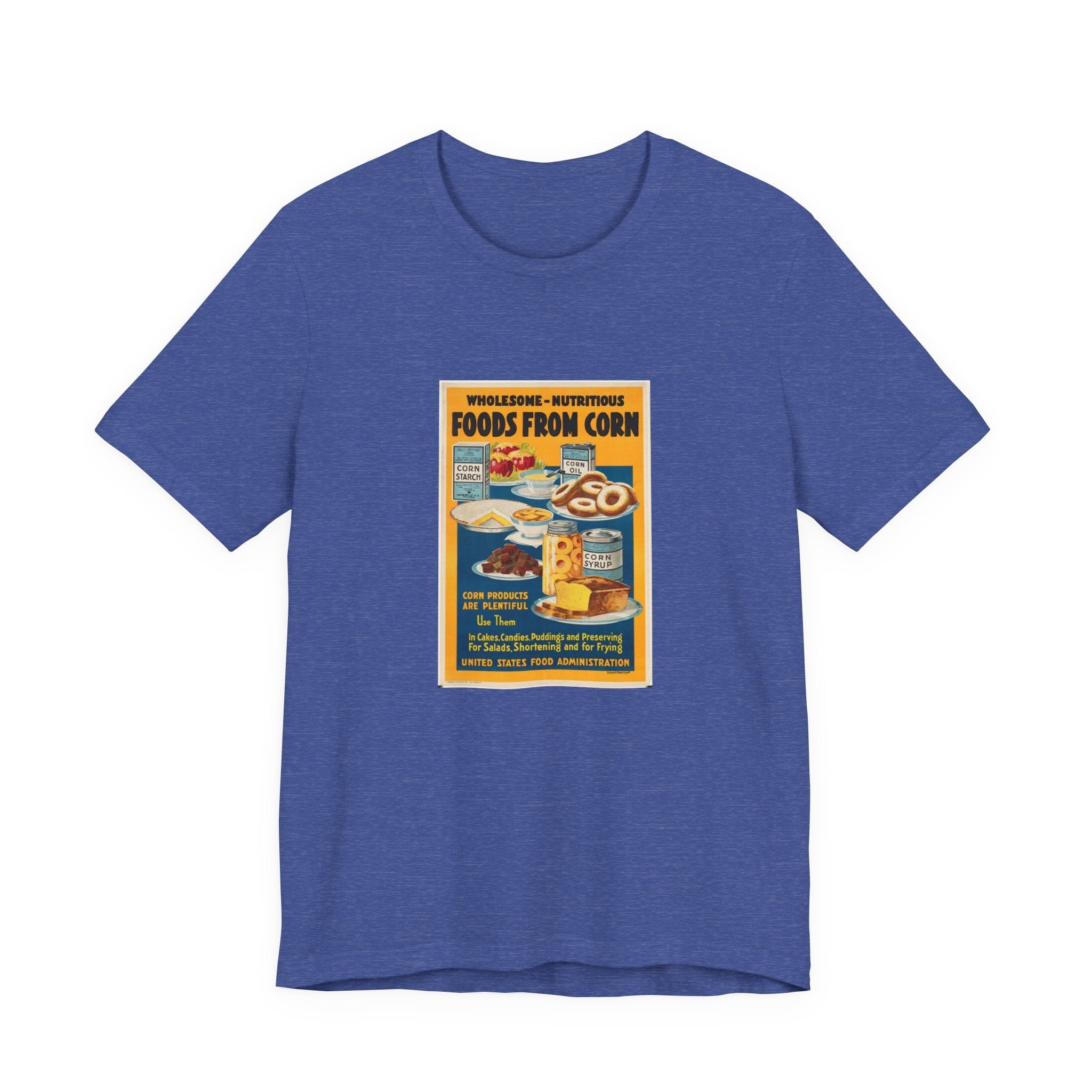 POP Culture Classics Foods From Corn Unisex Jersey Short Sleeve T-Shirt - POPvault