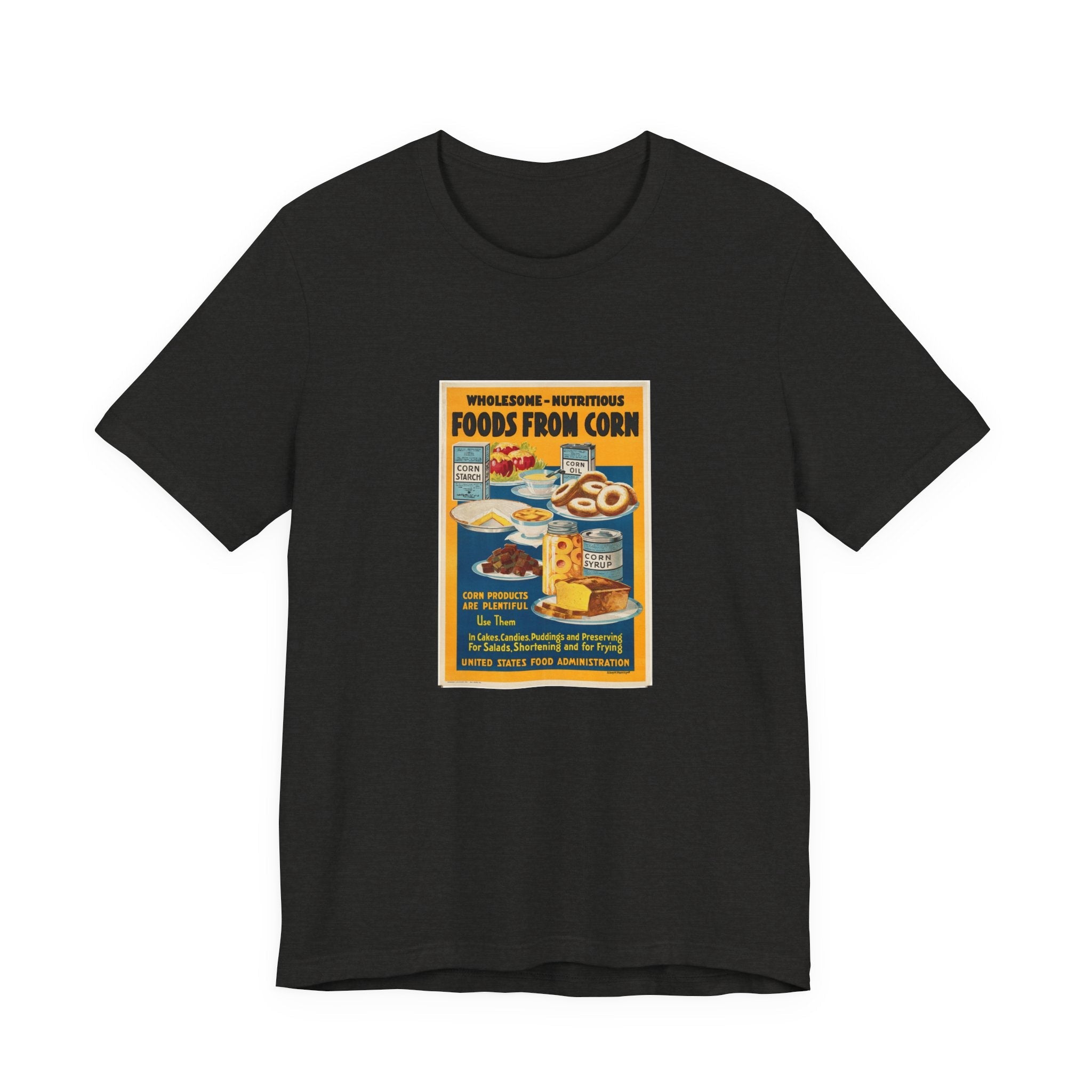 POP Culture Classics Foods From Corn Unisex Jersey Short Sleeve T-Shirt - POPvault