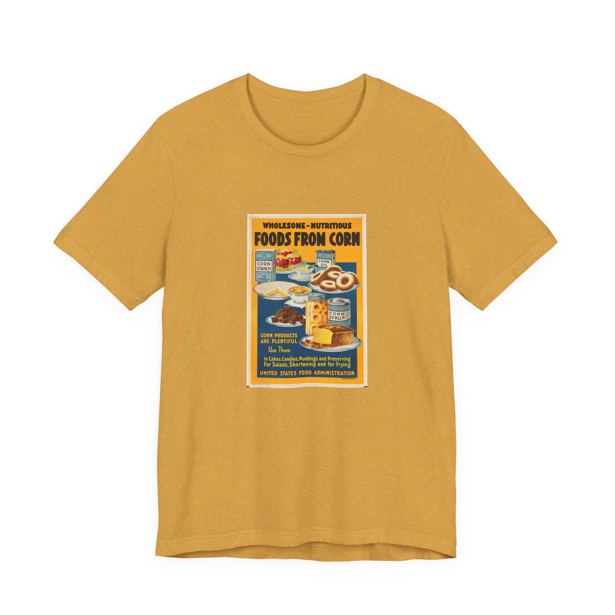 POP Culture Classics Foods From Corn Unisex Jersey Short Sleeve T-Shirt - POPvault