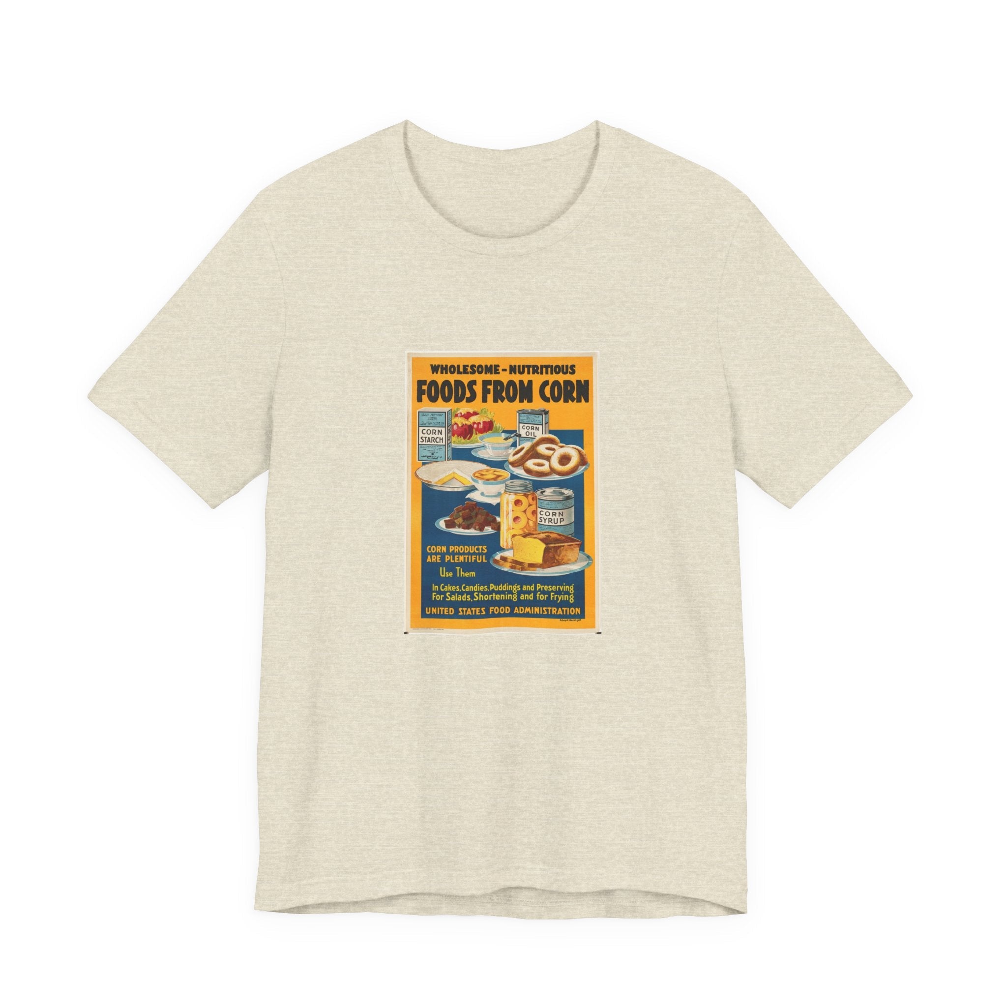 POP Culture Classics Foods From Corn Unisex Jersey Short Sleeve T-Shirt - POPvault
