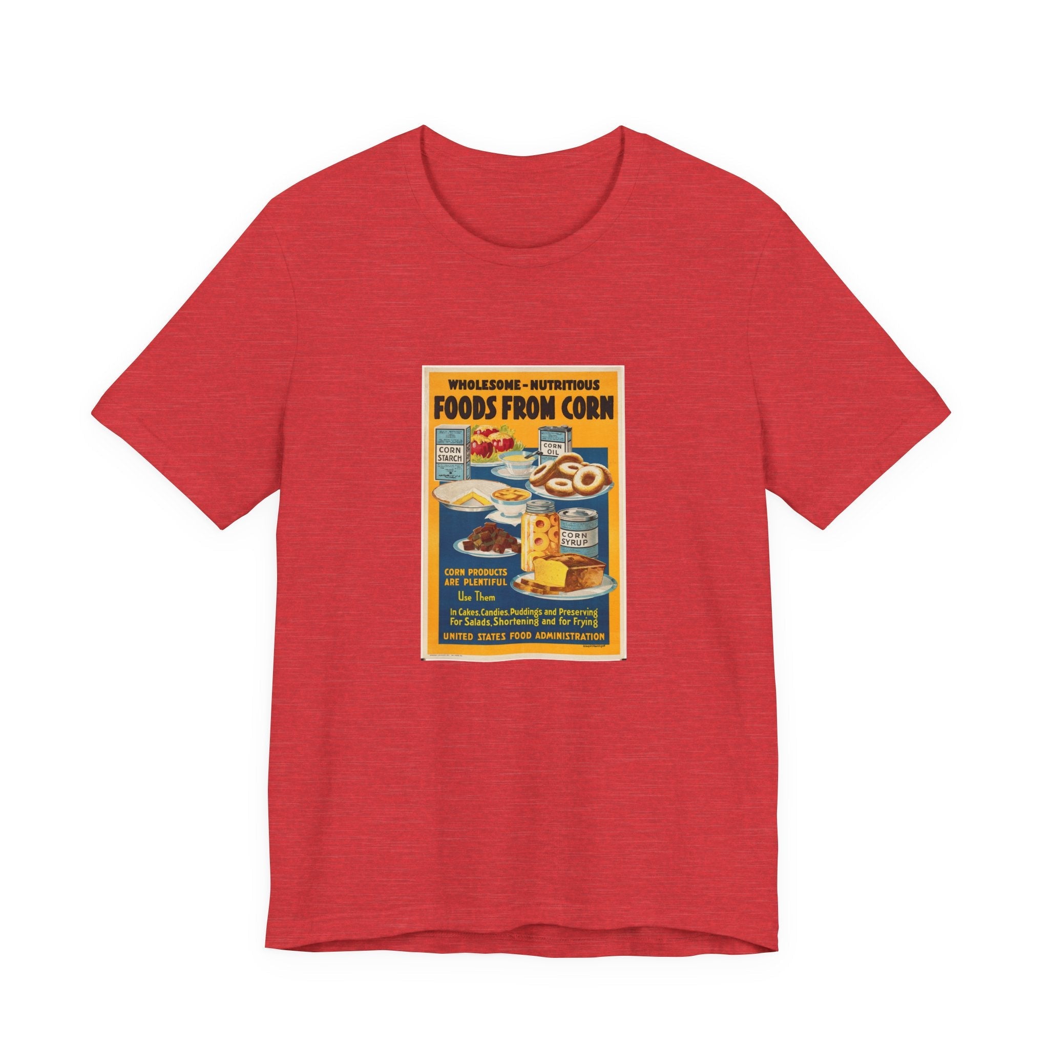 POP Culture Classics Foods From Corn Unisex Jersey Short Sleeve T-Shirt - POPvault