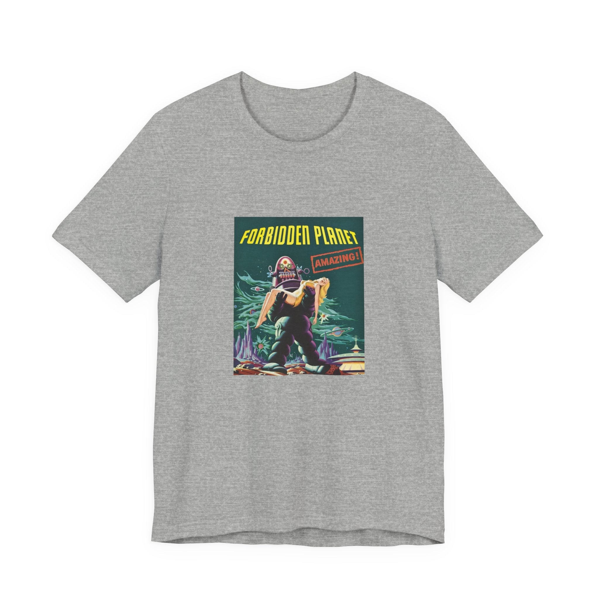 POP Culture Classics Forbidden Planet Unisex Jersey Short Sleeve T-Shirt - POPvault