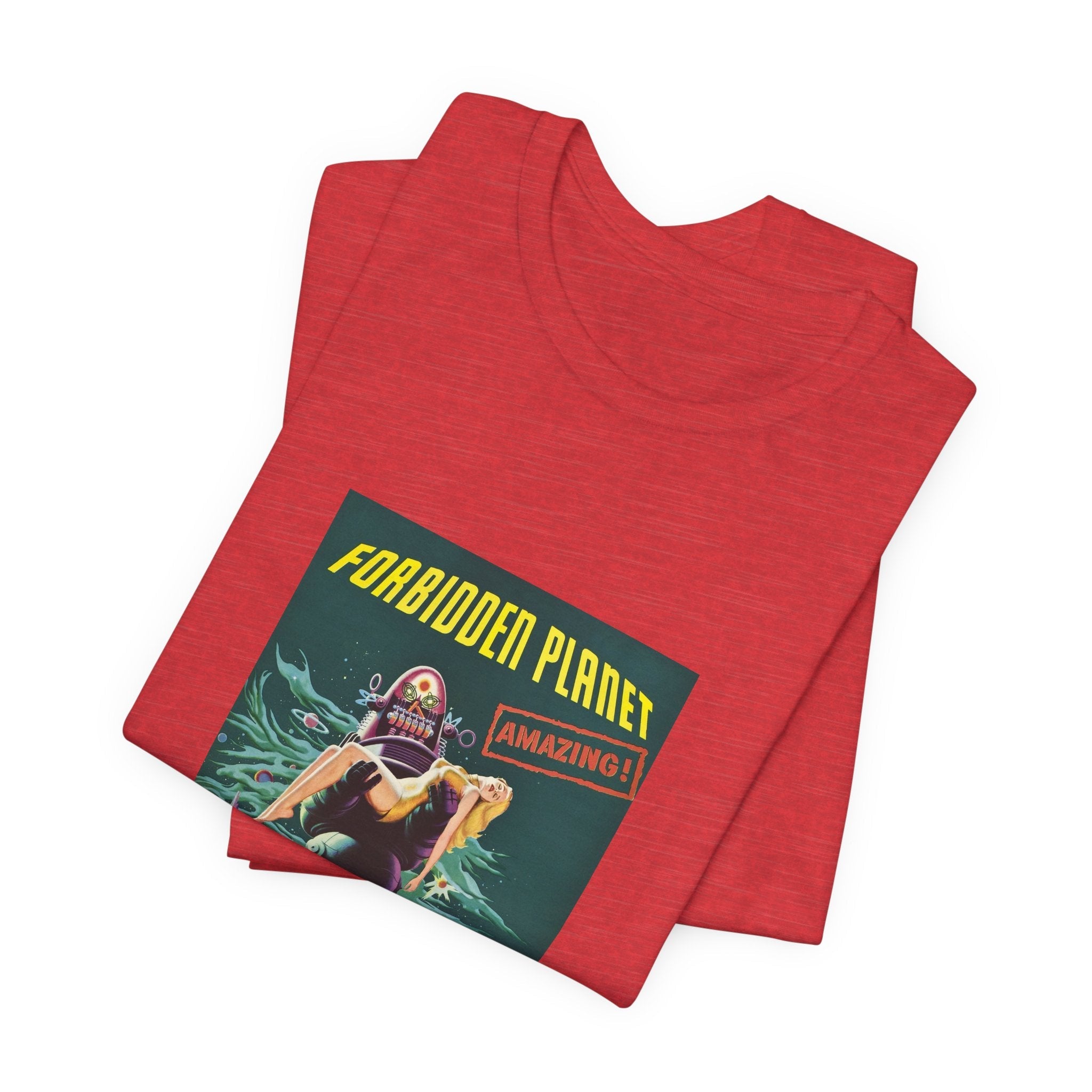 POP Culture Classics Forbidden Planet Unisex Jersey Short Sleeve T-Shirt - POPvault