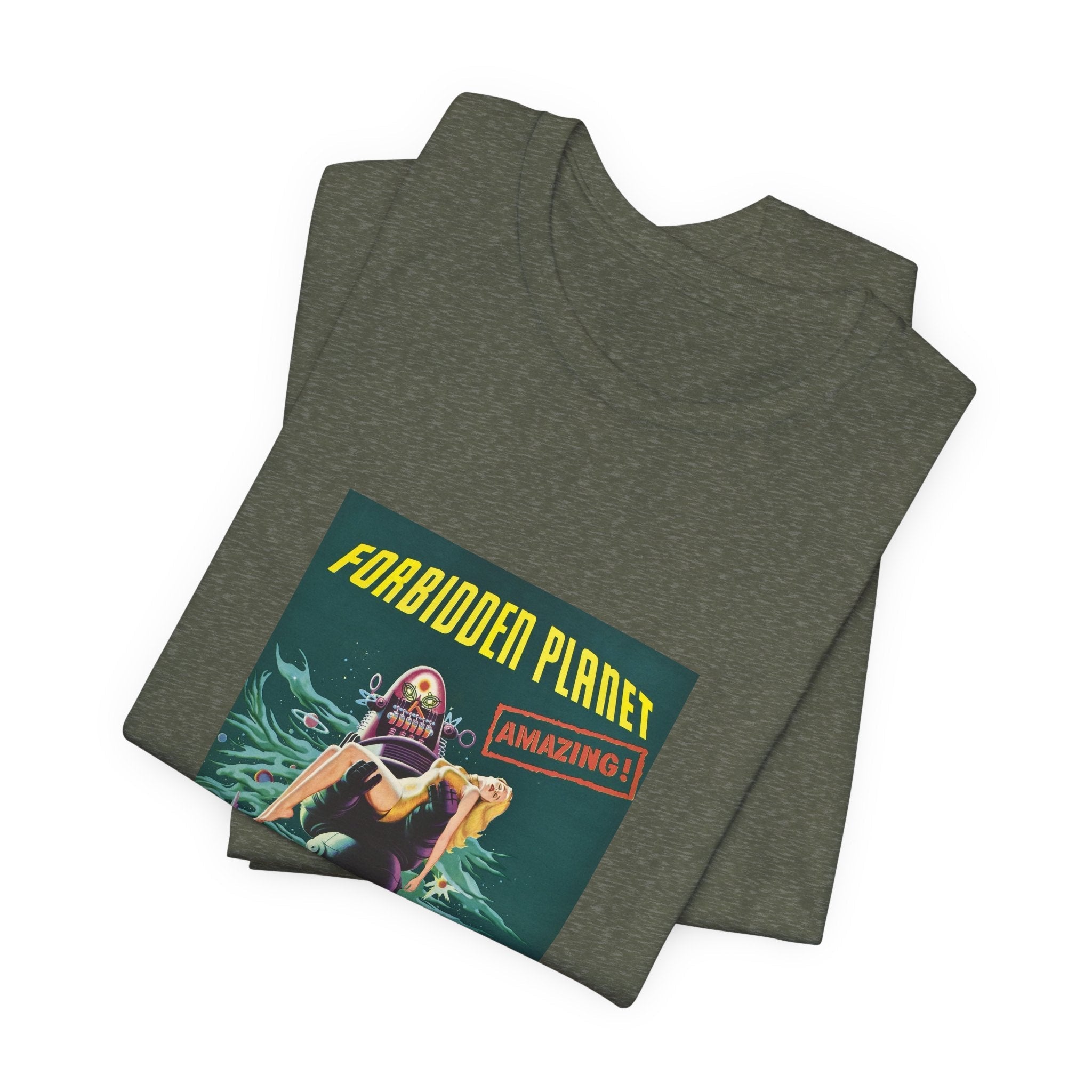POP Culture Classics Forbidden Planet Unisex Jersey Short Sleeve T-Shirt - POPvault