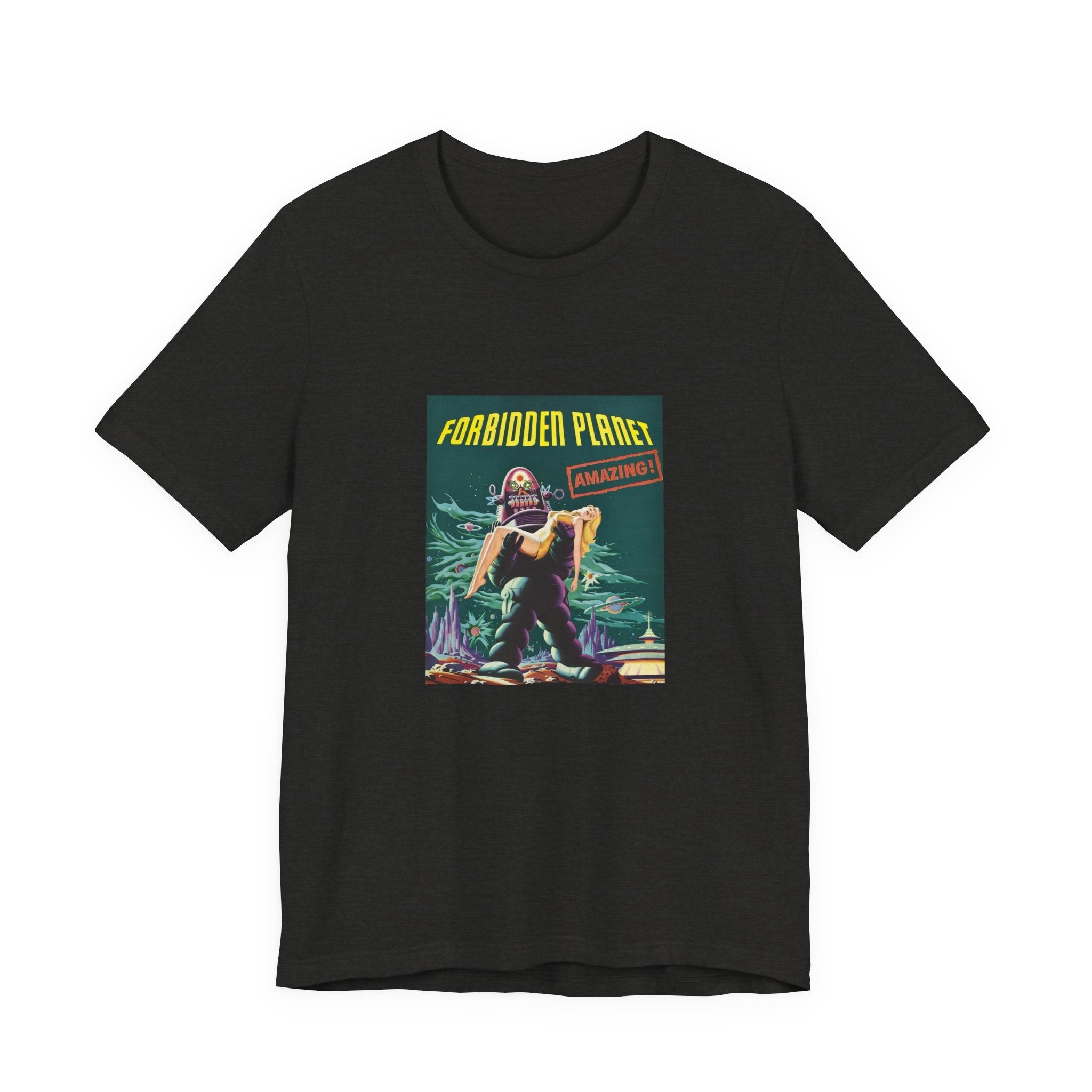 POP Culture Classics Forbidden Planet Unisex Jersey Short Sleeve T-Shirt - POPvault