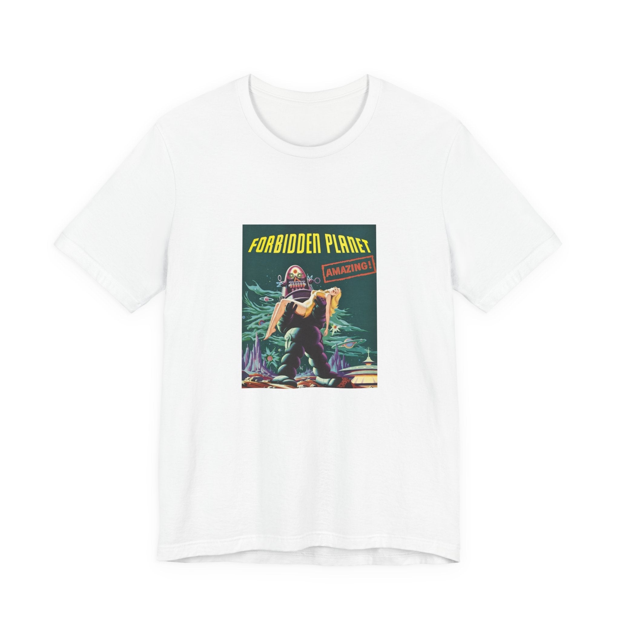 POP Culture Classics Forbidden Planet Unisex Jersey Short Sleeve T-Shirt - POPvault