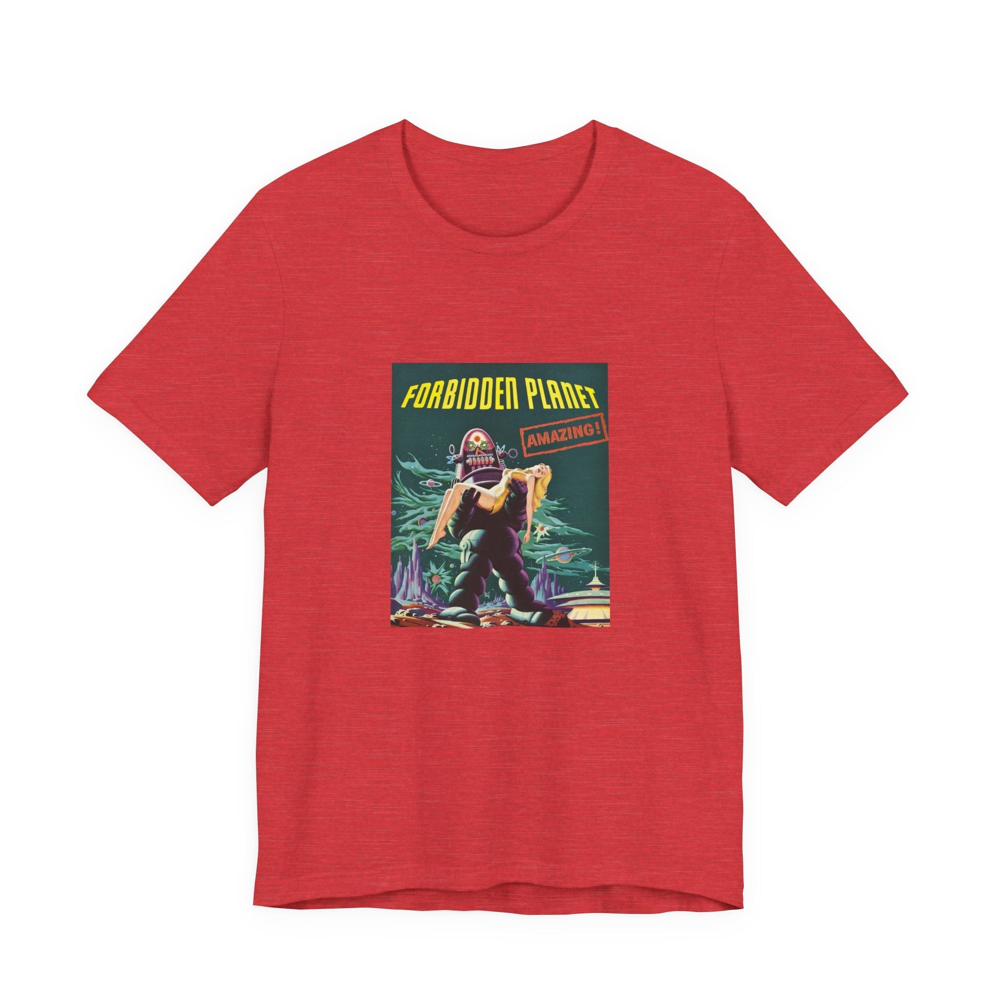POP Culture Classics Forbidden Planet Unisex Jersey Short Sleeve T-Shirt - POPvault