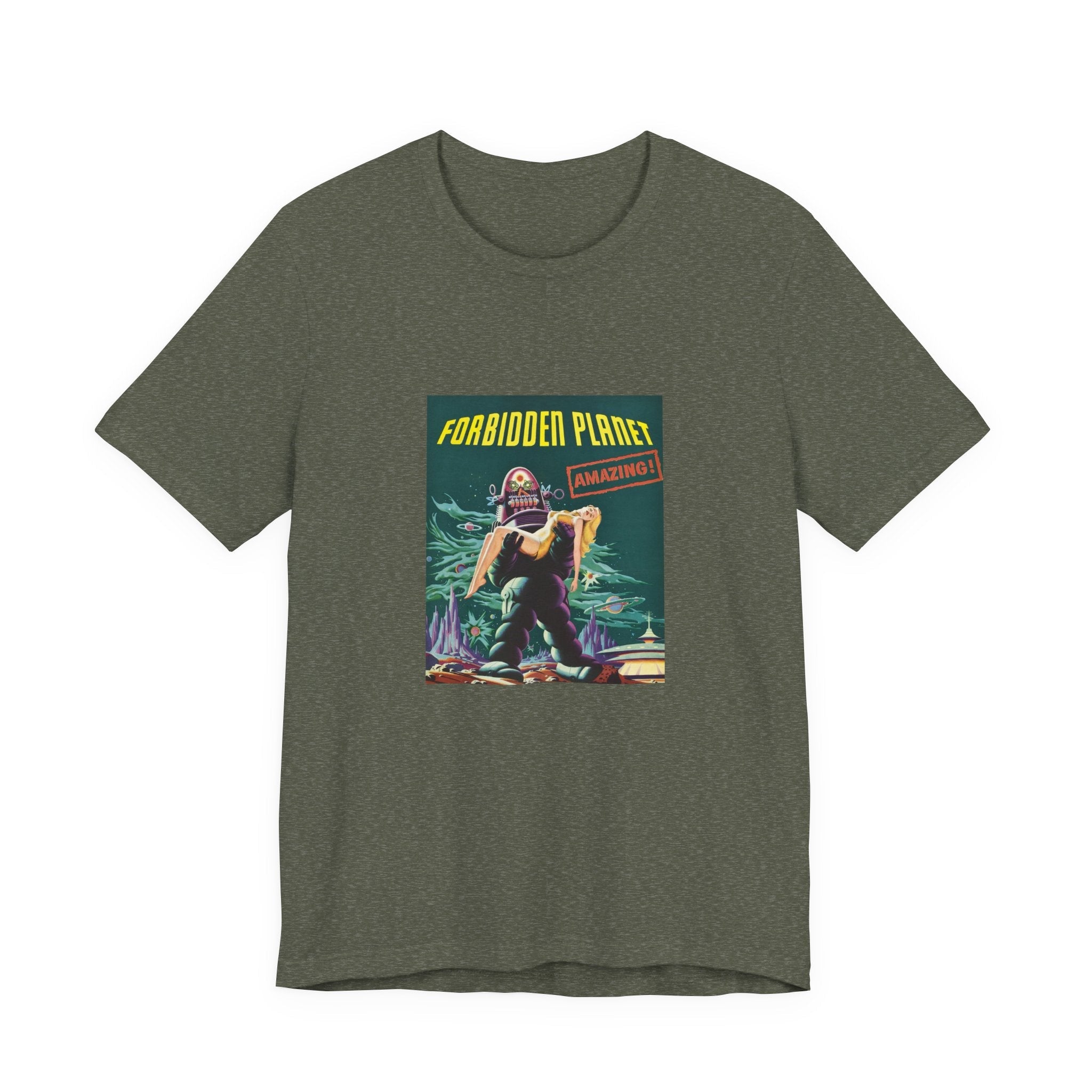 POP Culture Classics Forbidden Planet Unisex Jersey Short Sleeve T-Shirt - POPvault