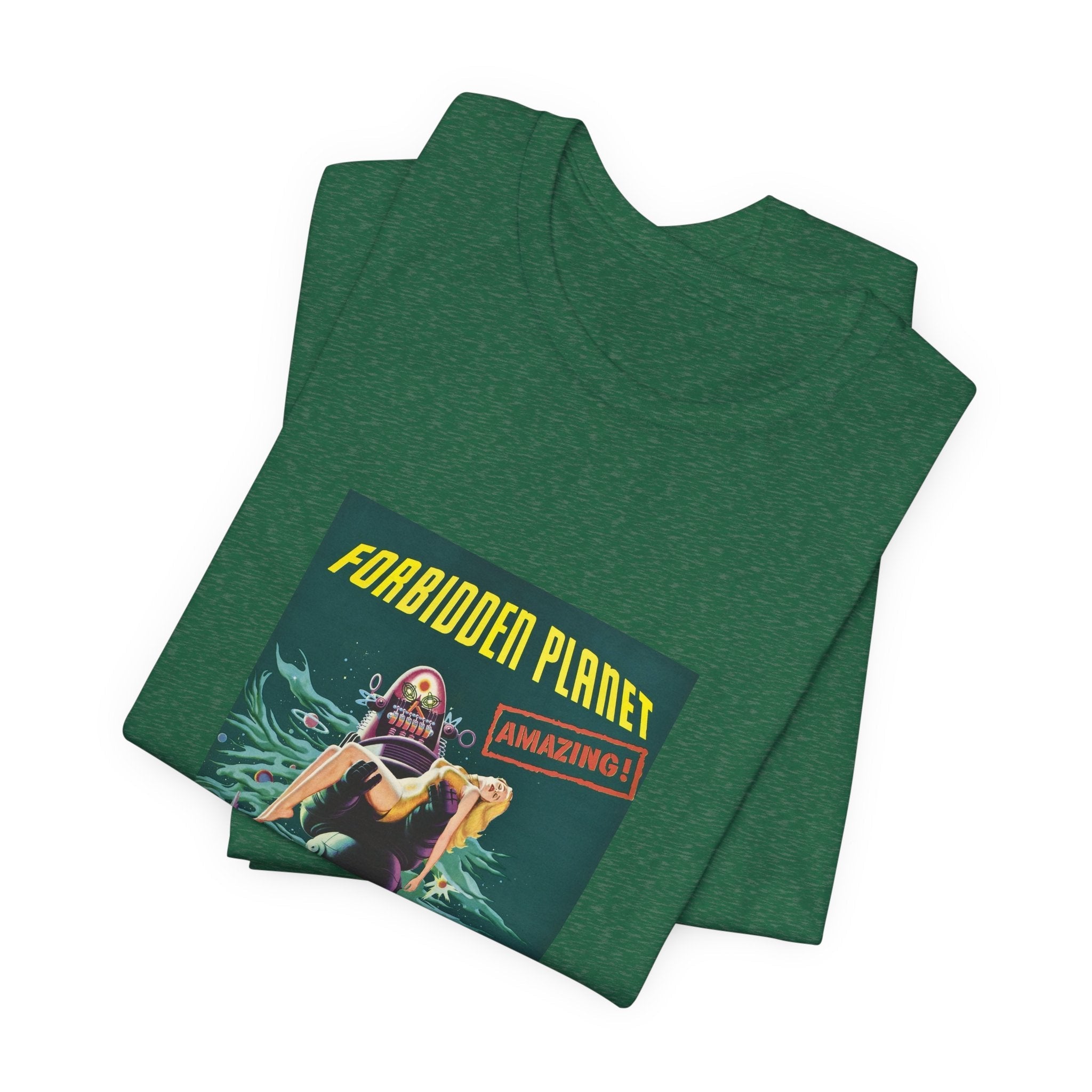 POP Culture Classics Forbidden Planet Unisex Jersey Short Sleeve T-Shirt - POPvault