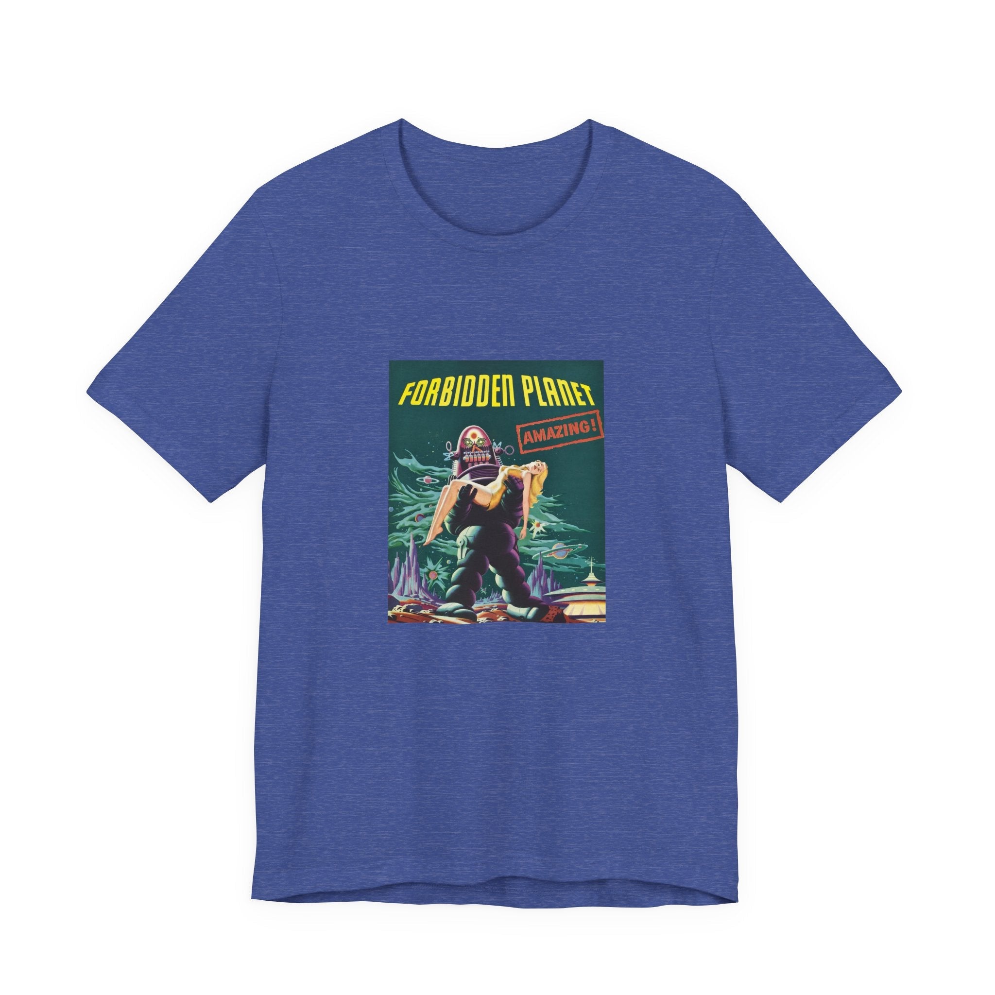 POP Culture Classics Forbidden Planet Unisex Jersey Short Sleeve T-Shirt - POPvault