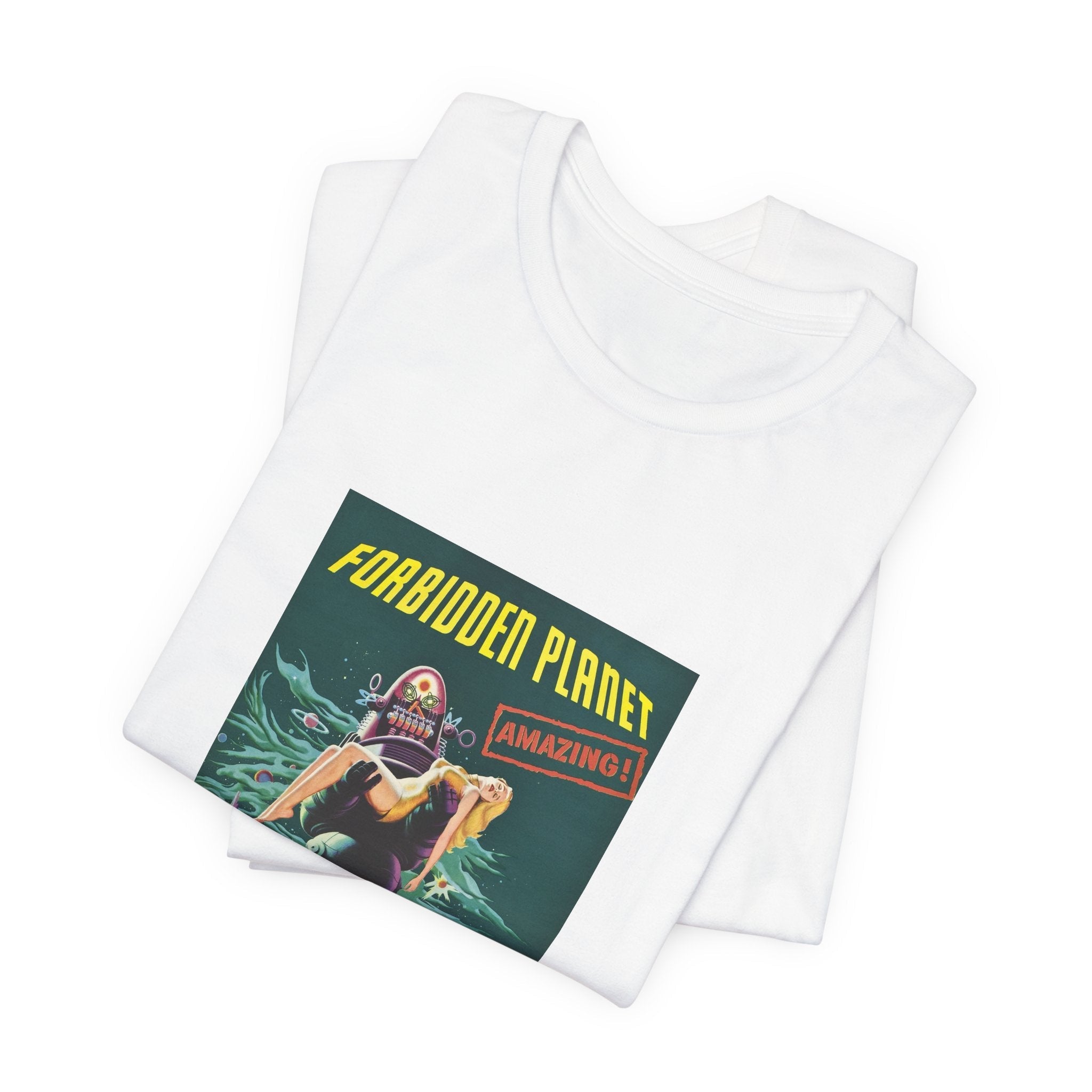 POP Culture Classics Forbidden Planet Unisex Jersey Short Sleeve T-Shirt - POPvault
