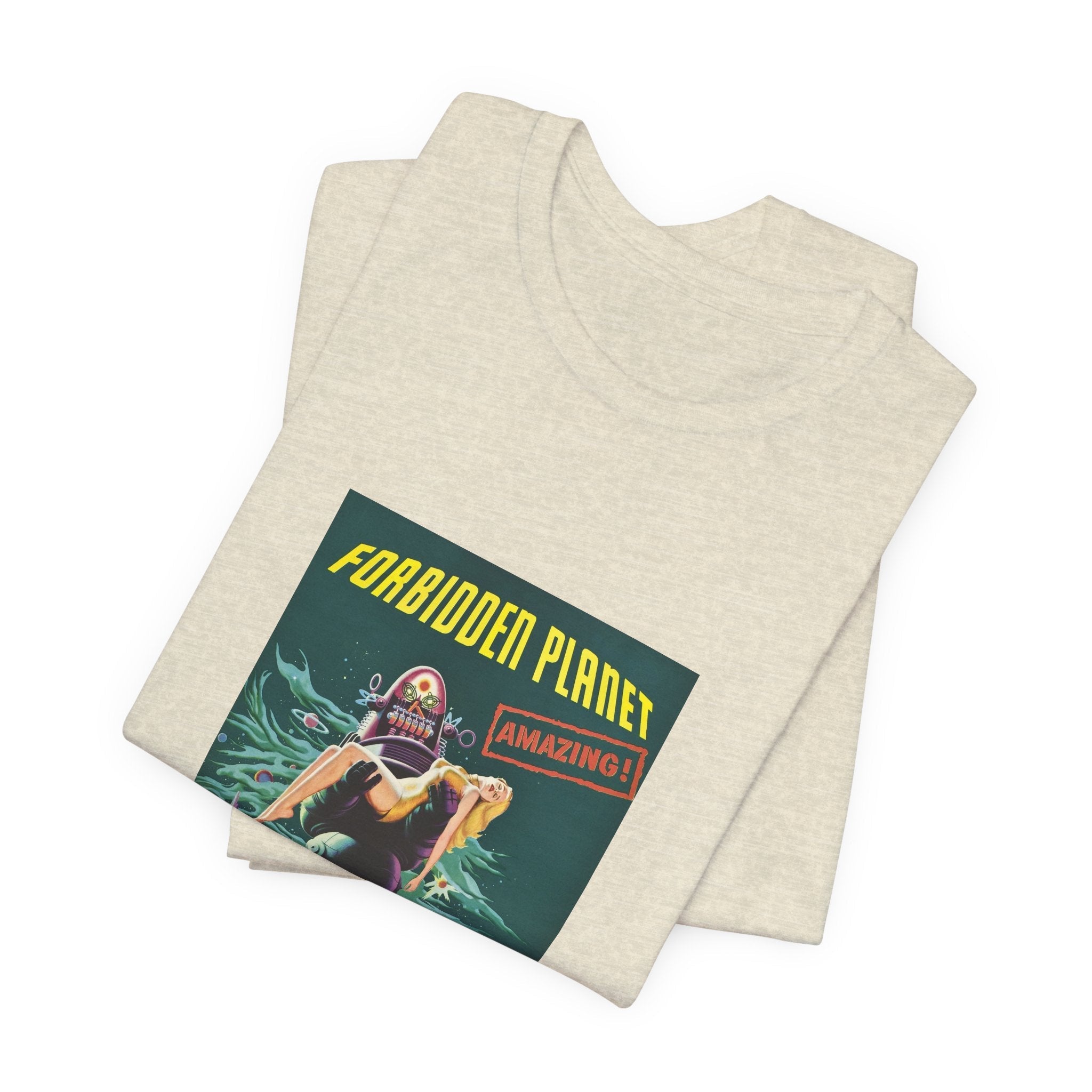 POP Culture Classics Forbidden Planet Unisex Jersey Short Sleeve T-Shirt - POPvault