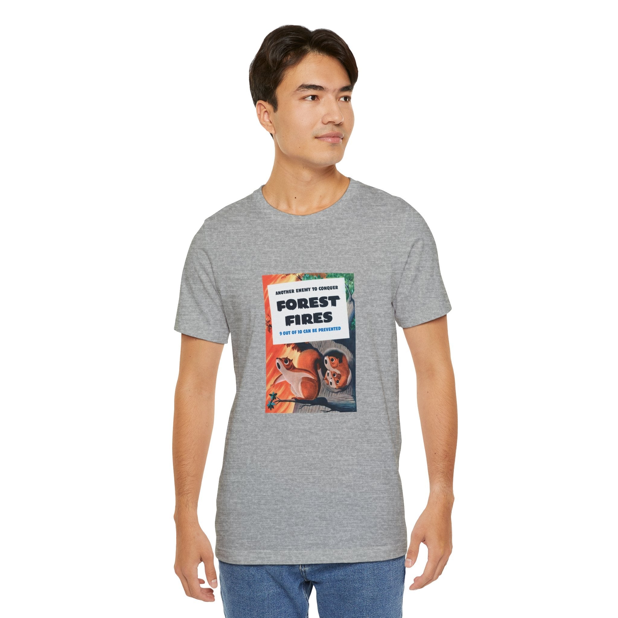 POP Culture Classics Forest Fires Unisex Jersey Short Sleeve T-Shirt - POPvault