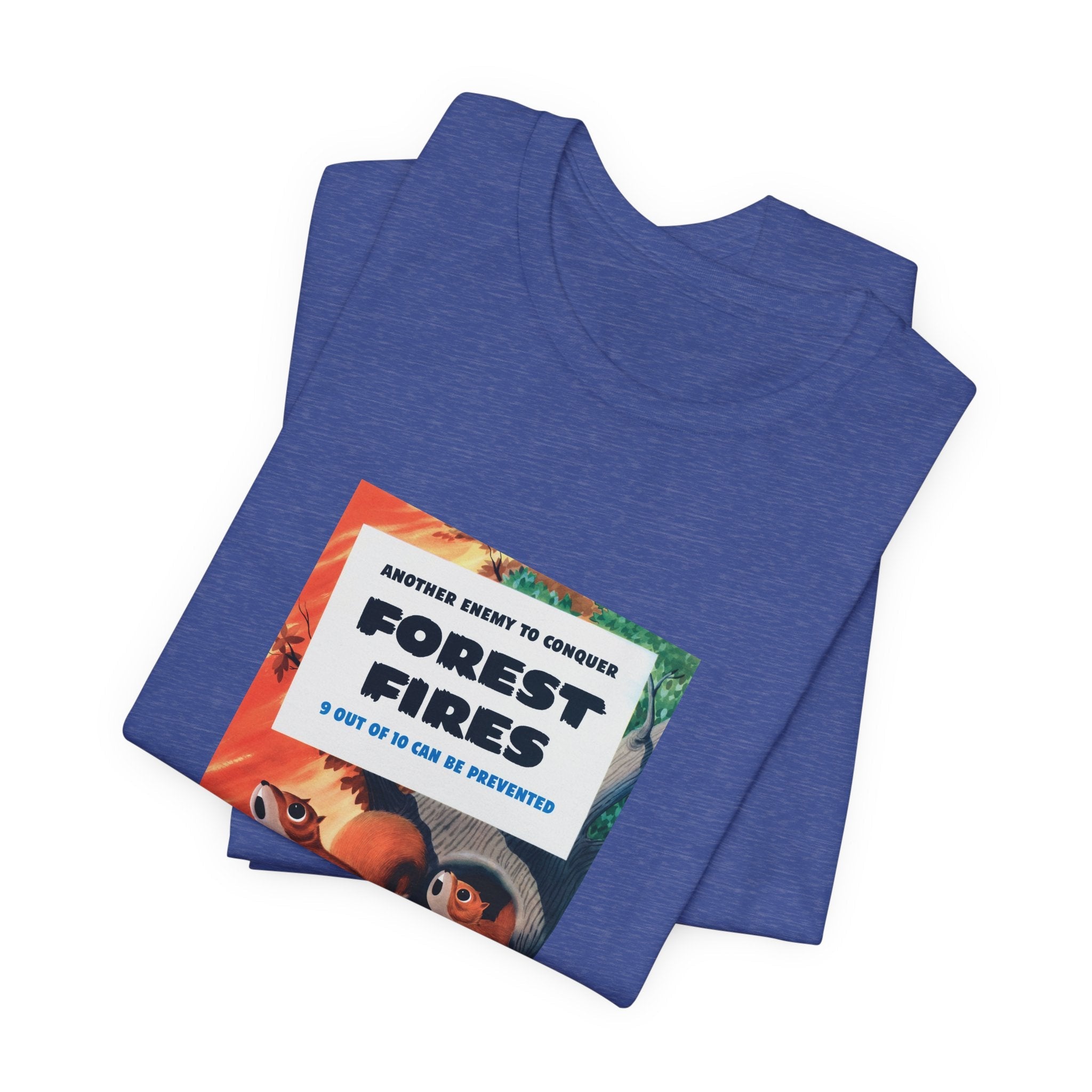 POP Culture Classics Forest Fires Unisex Jersey Short Sleeve T-Shirt - POPvault