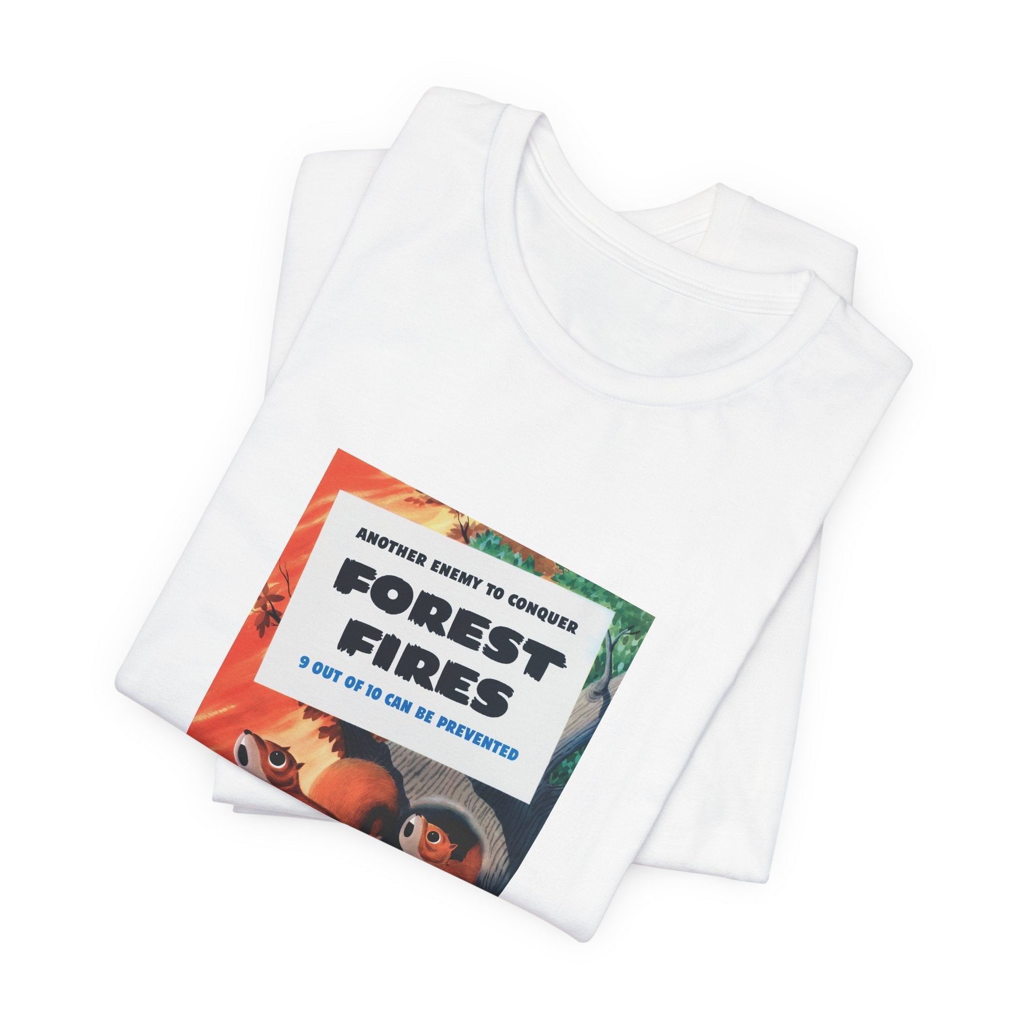 POP Culture Classics Forest Fires Unisex Jersey Short Sleeve T-Shirt - POPvault
