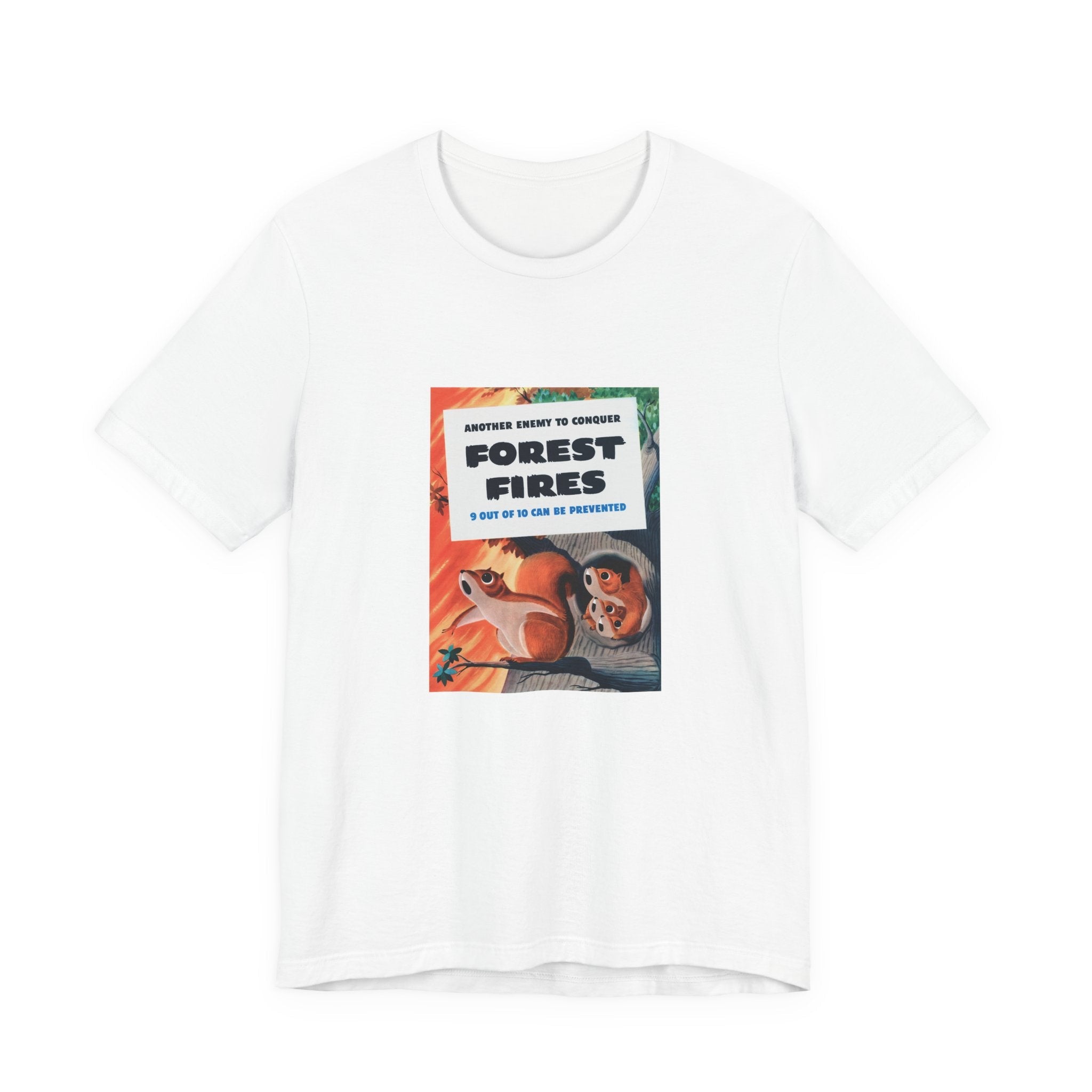 POP Culture Classics Forest Fires Unisex Jersey Short Sleeve T-Shirt - POPvault