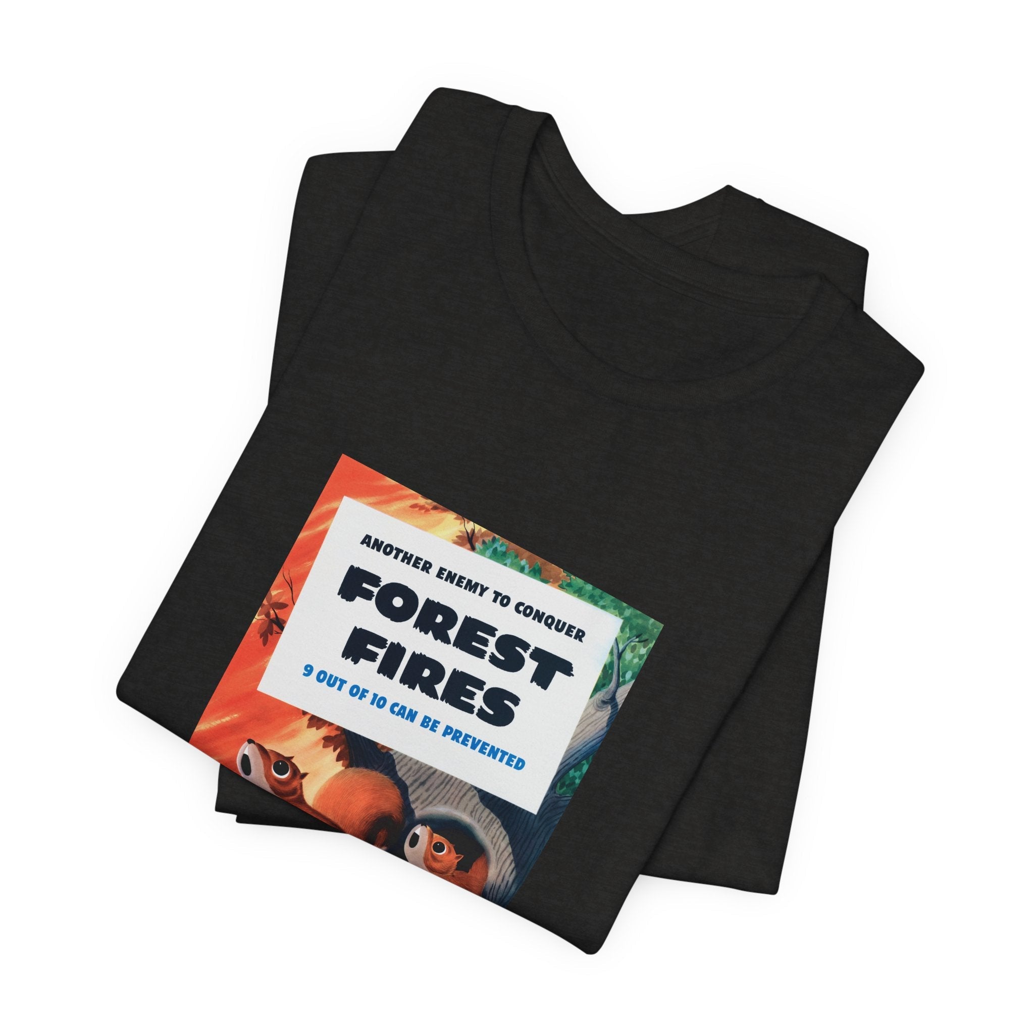 POP Culture Classics Forest Fires Unisex Jersey Short Sleeve T-Shirt - POPvault