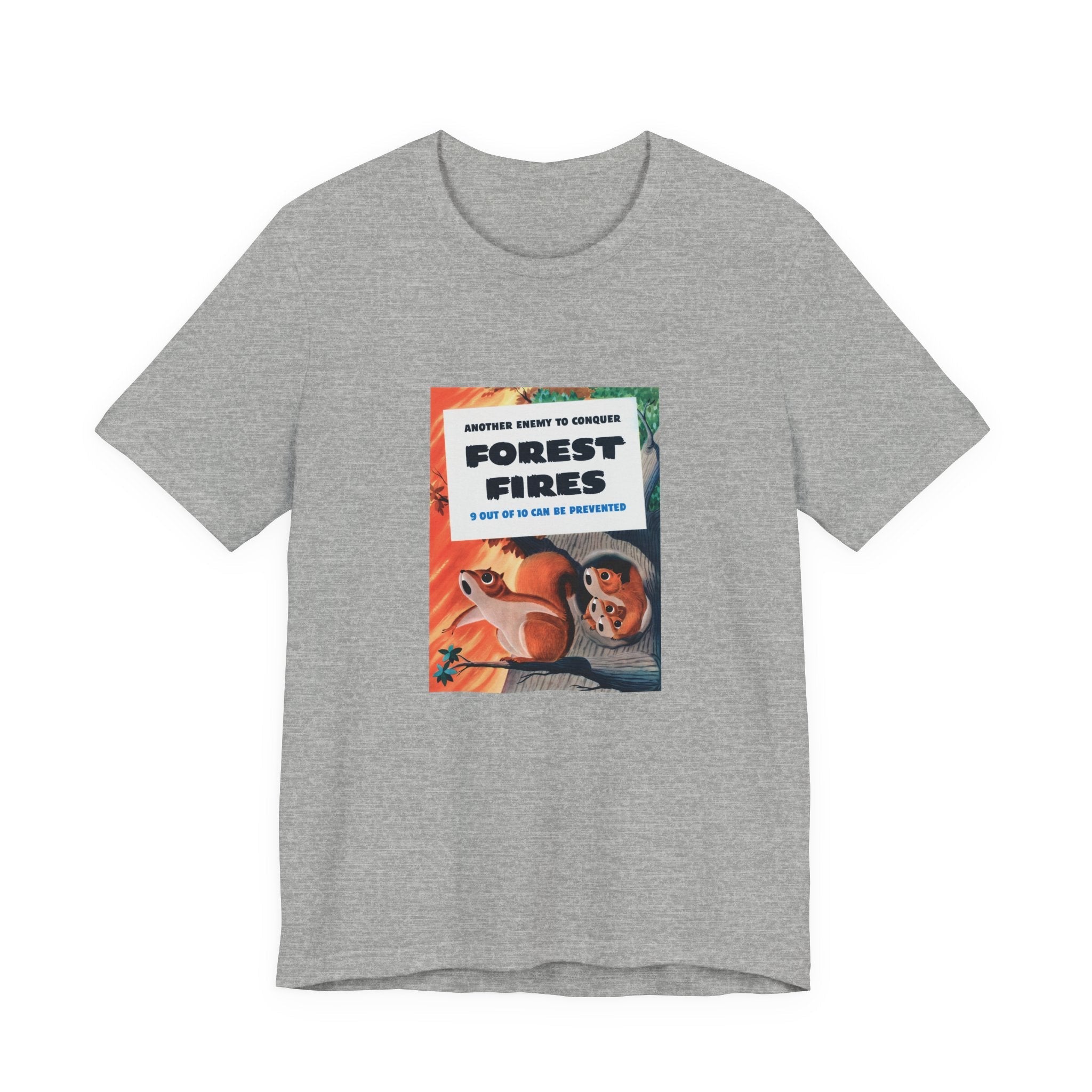 POP Culture Classics Forest Fires Unisex Jersey Short Sleeve T-Shirt - POPvault