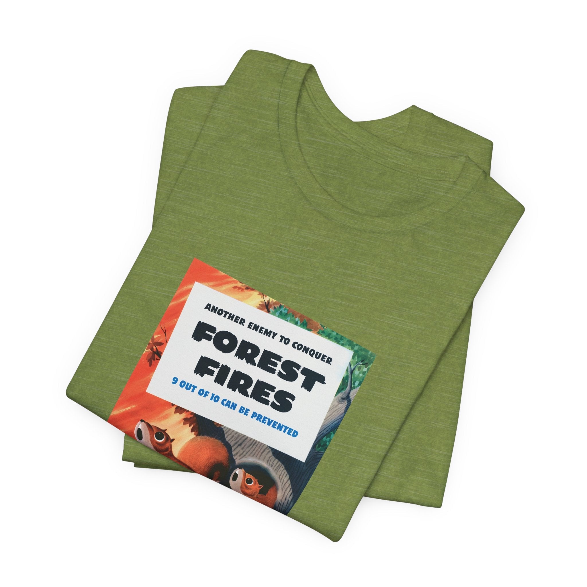 POP Culture Classics Forest Fires Unisex Jersey Short Sleeve T-Shirt - POPvault