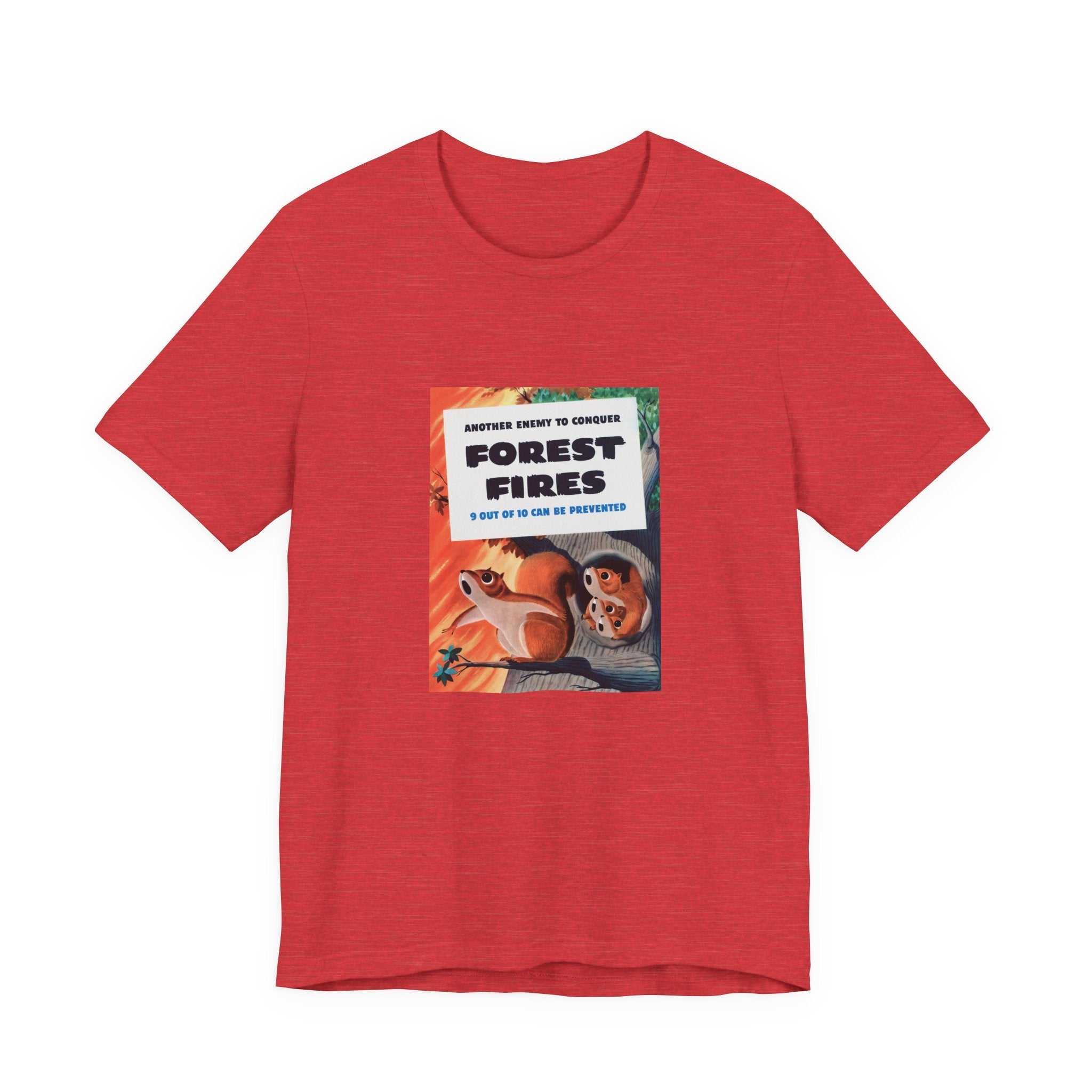 POP Culture Classics Forest Fires Unisex Jersey Short Sleeve T-Shirt - POPvault