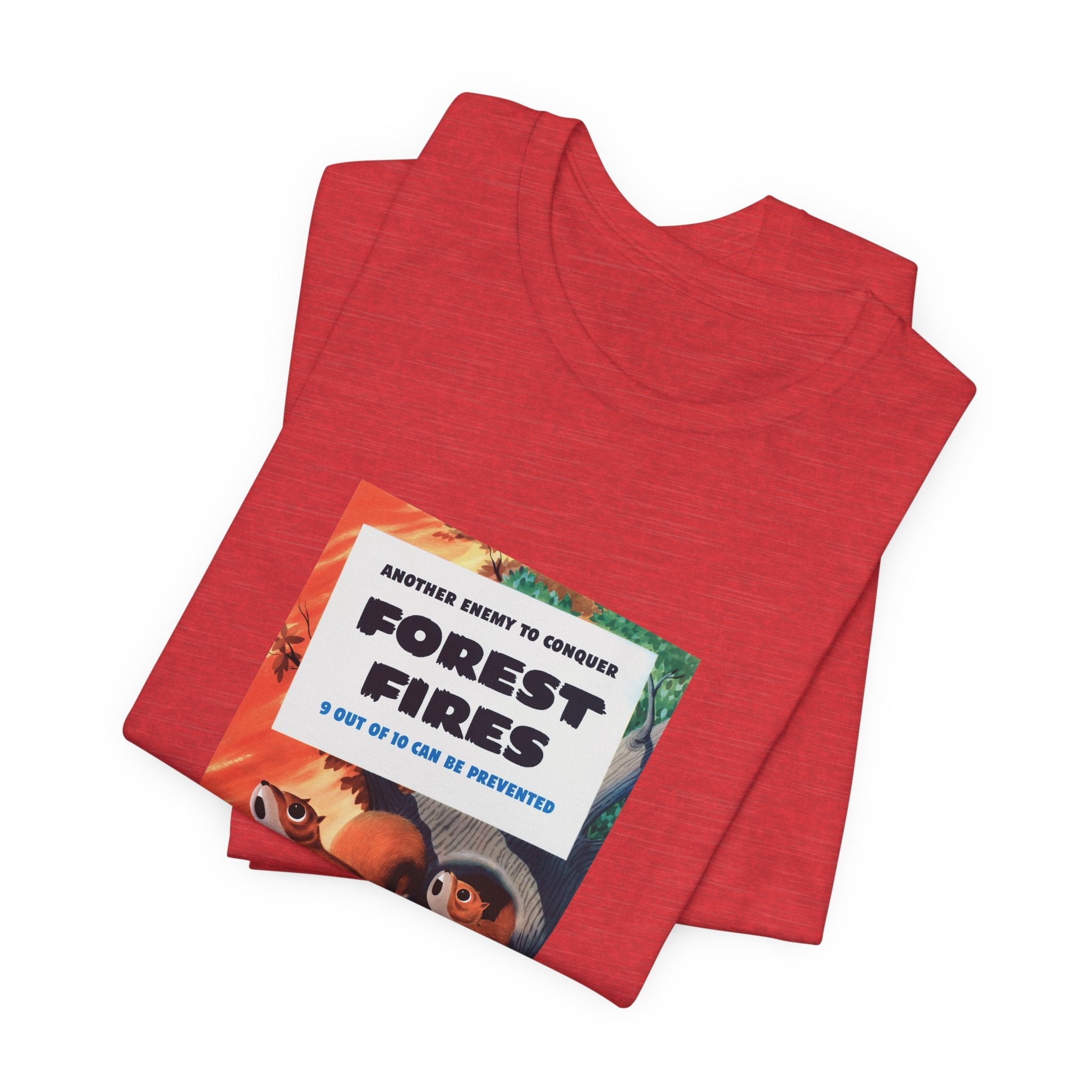 POP Culture Classics Forest Fires Unisex Jersey Short Sleeve T-Shirt - POPvault