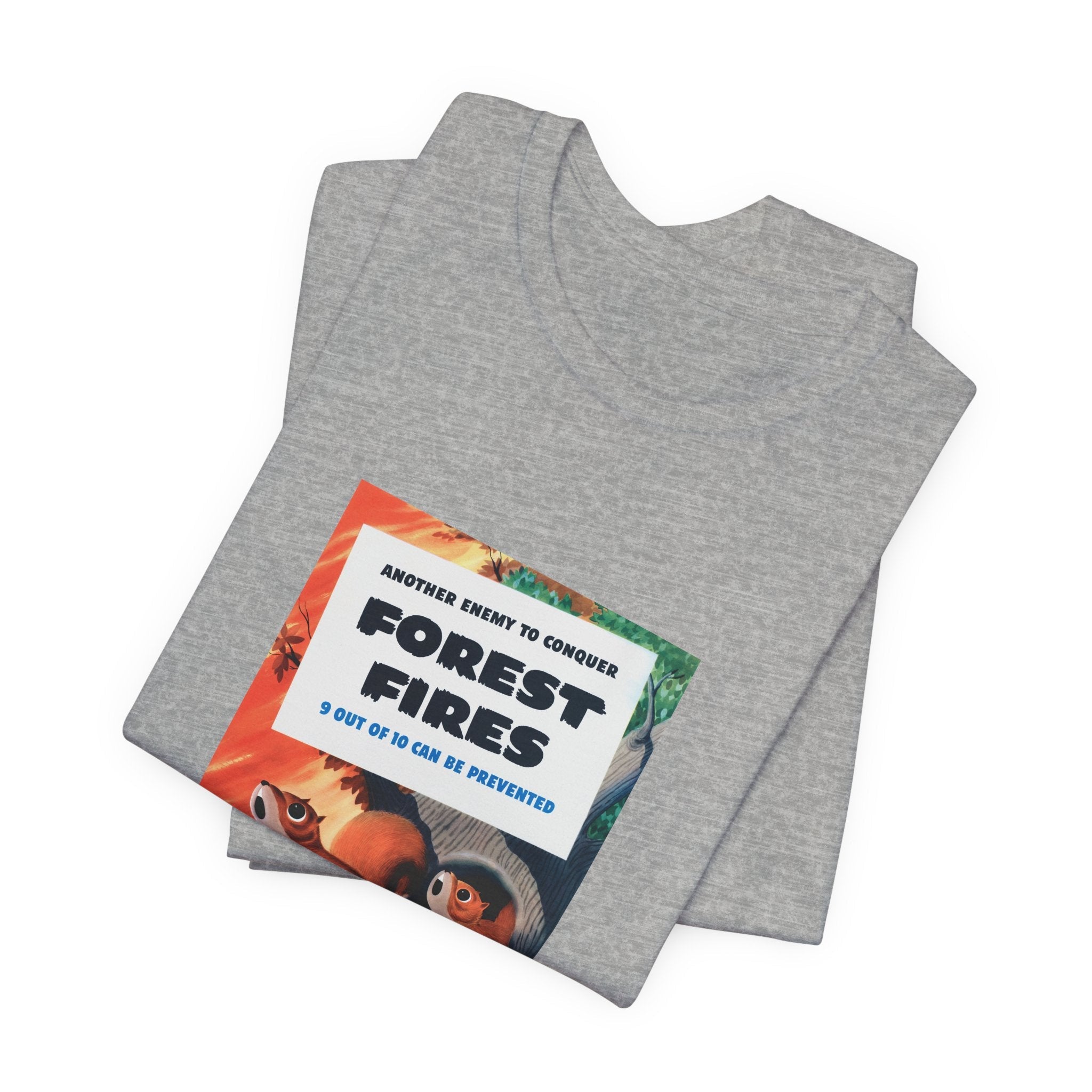 POP Culture Classics Forest Fires Unisex Jersey Short Sleeve T-Shirt - POPvault