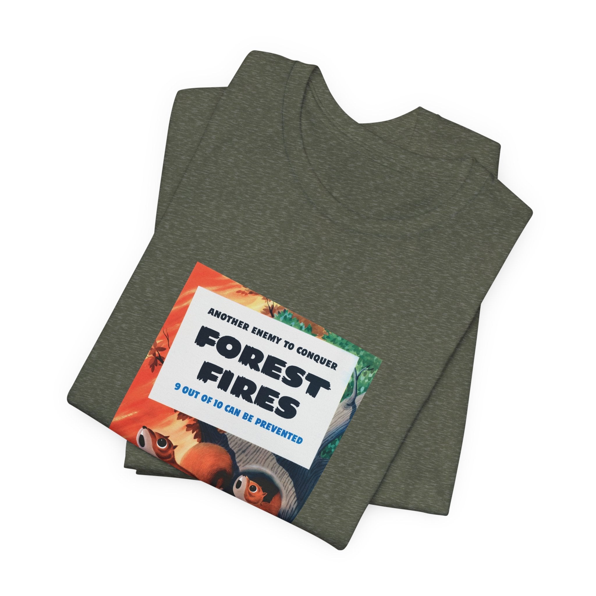 POP Culture Classics Forest Fires Unisex Jersey Short Sleeve T-Shirt - POPvault