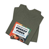 POP Culture Classics Forest Fires Unisex Jersey Short Sleeve T-Shirt - POPvault