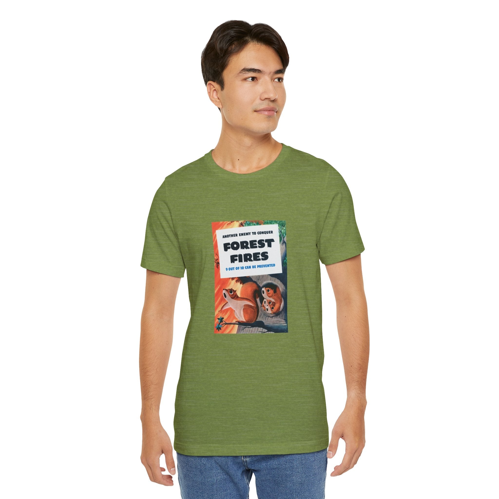 POP Culture Classics Forest Fires Unisex Jersey Short Sleeve T-Shirt - POPvault