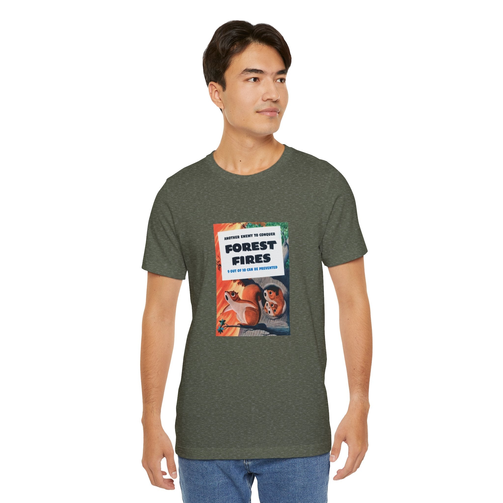 POP Culture Classics Forest Fires Unisex Jersey Short Sleeve T-Shirt - POPvault