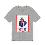 POP Culture Classics Get Out and Vote Unisex Jersey Short Sleeve T-Shirt - POPvault