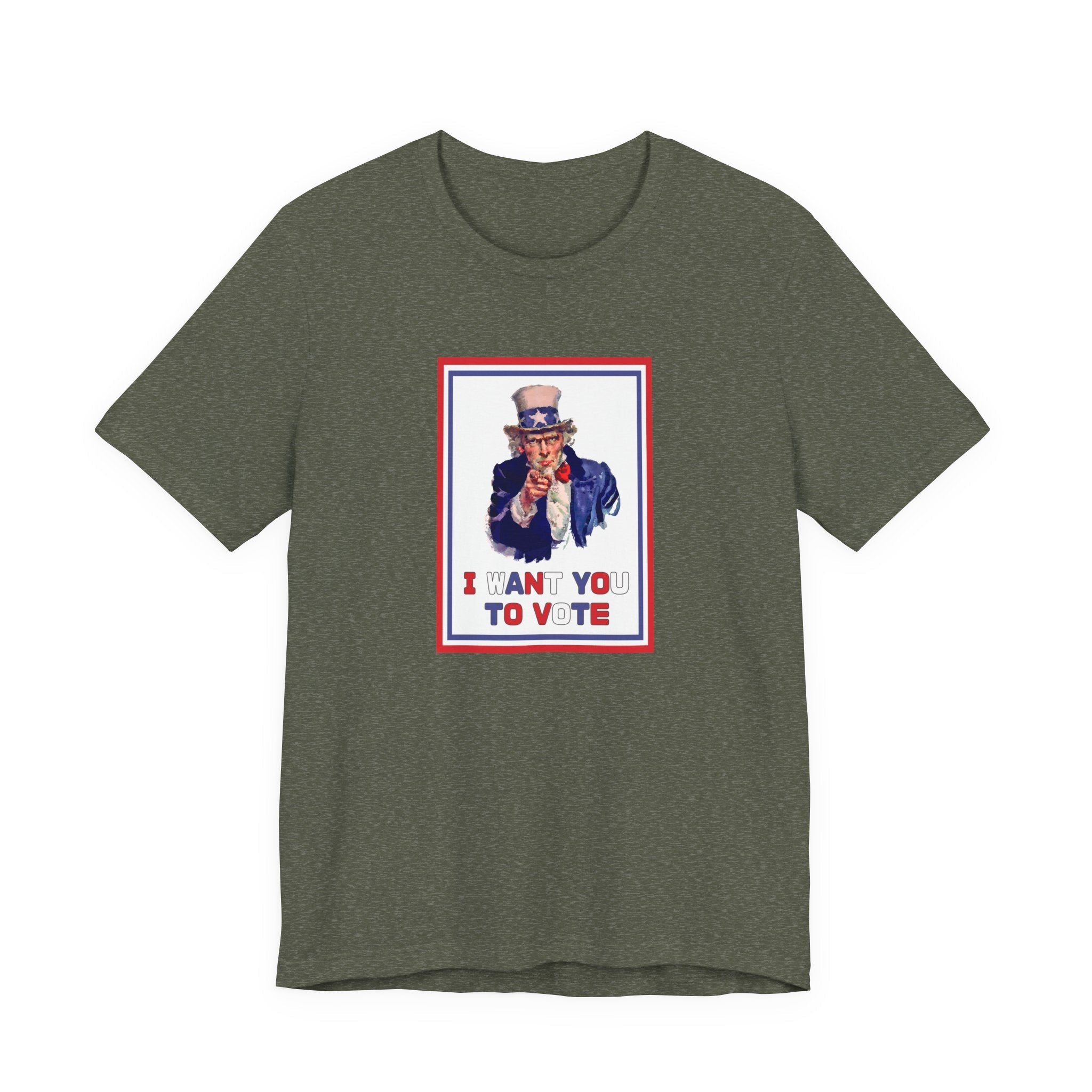 POP Culture Classics Get Out and Vote Unisex Jersey Short Sleeve T-Shirt - POPvault