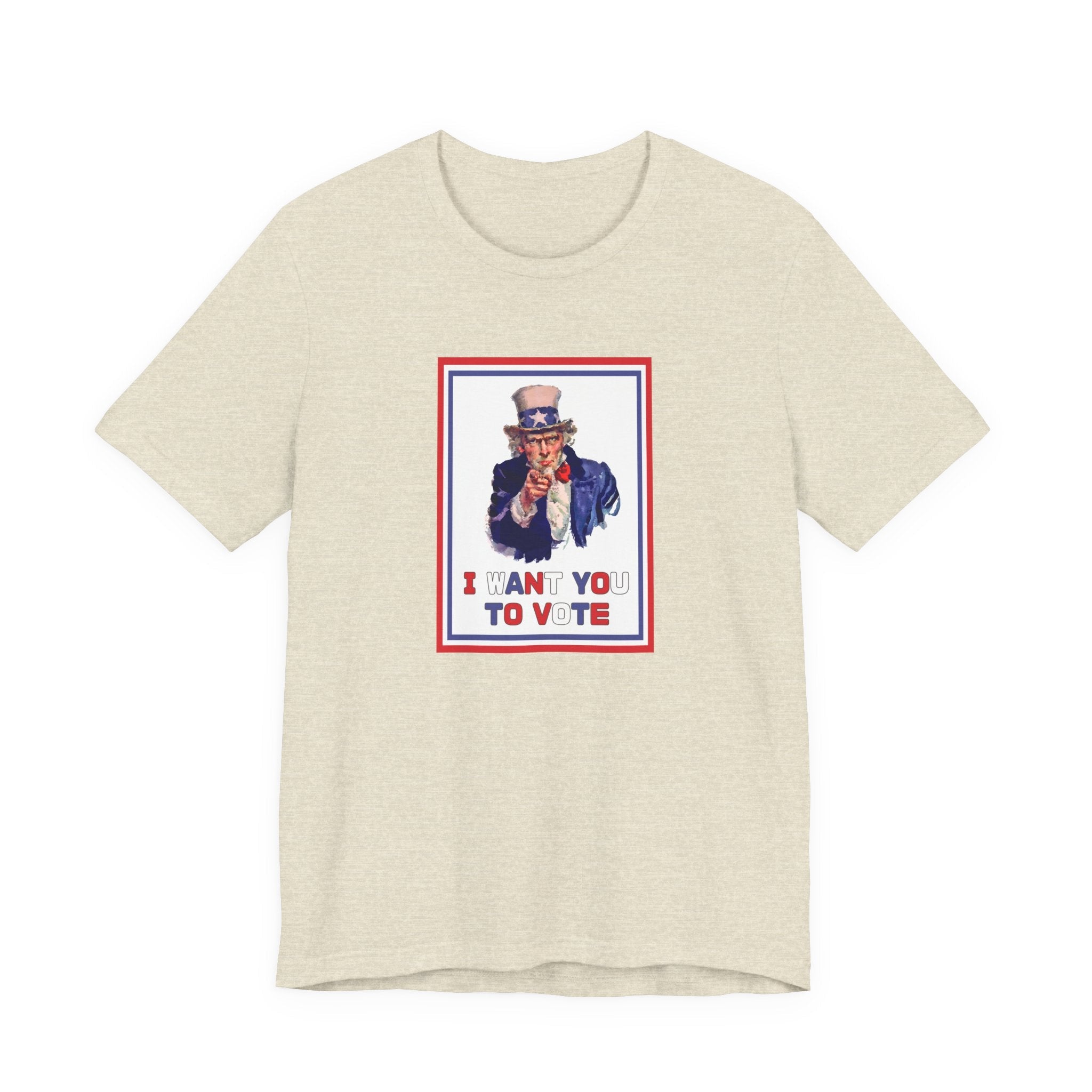 POP Culture Classics Get Out and Vote Unisex Jersey Short Sleeve T-Shirt - POPvault