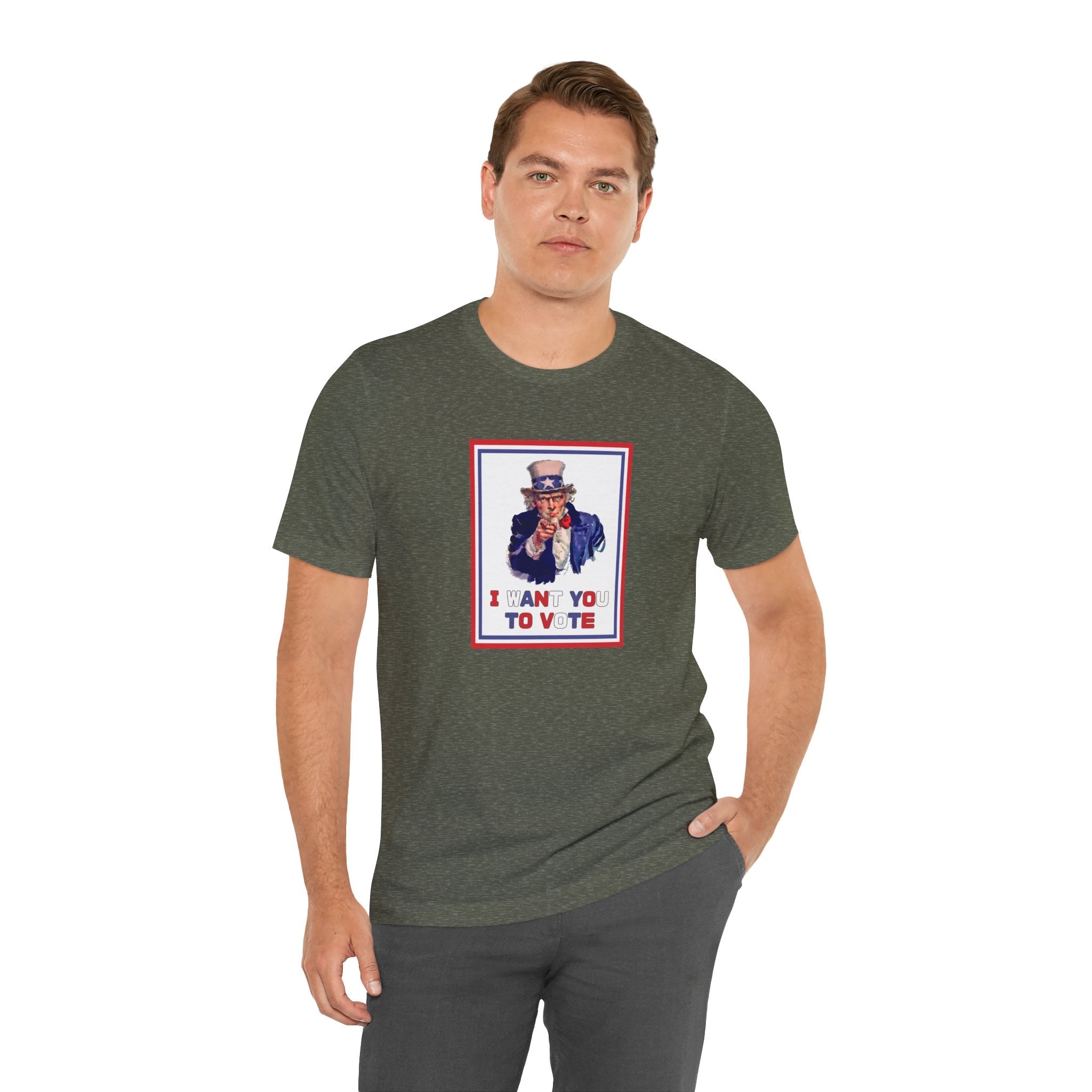 POP Culture Classics Get Out and Vote Unisex Jersey Short Sleeve T-Shirt - POPvault
