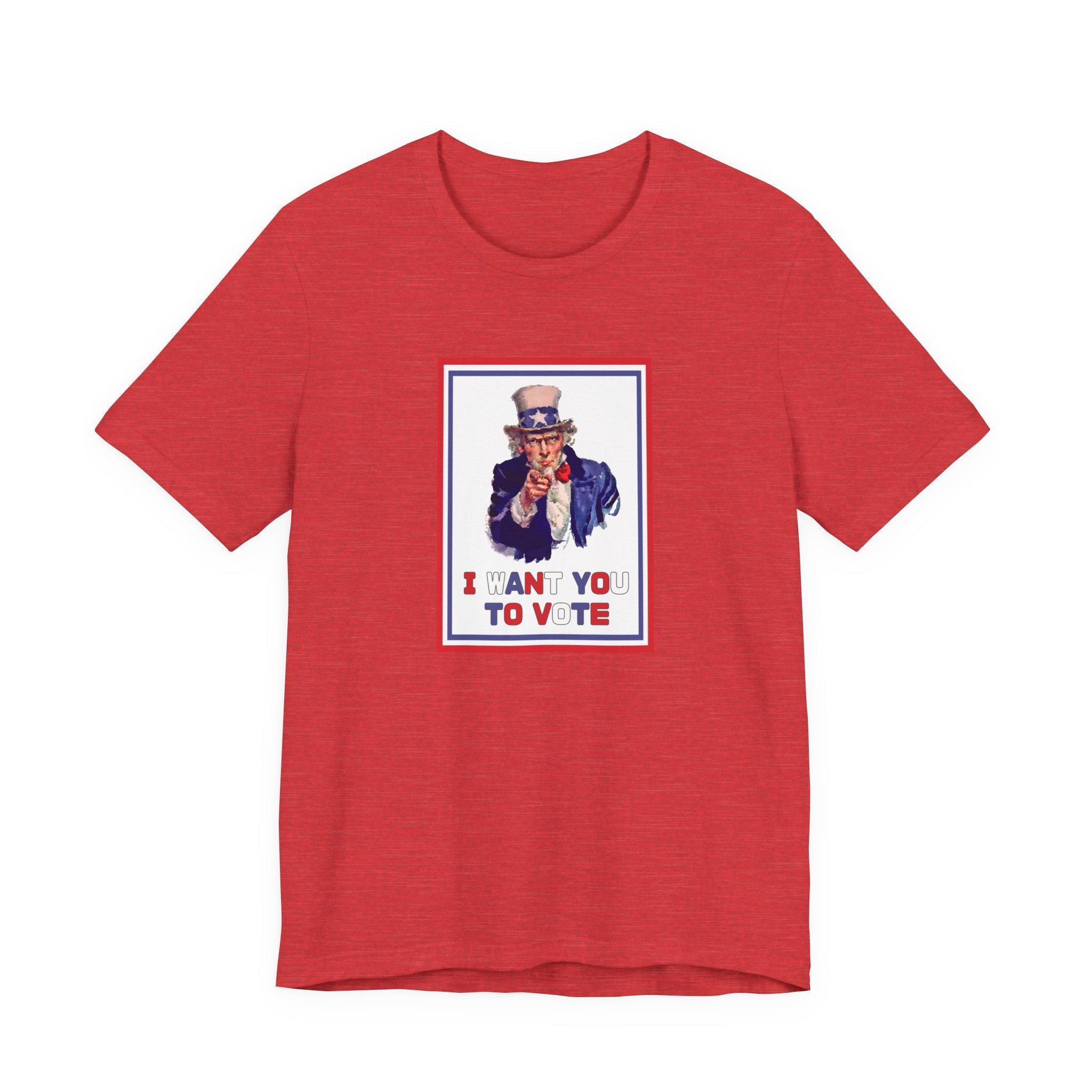 POP Culture Classics Get Out and Vote Unisex Jersey Short Sleeve T-Shirt - POPvault