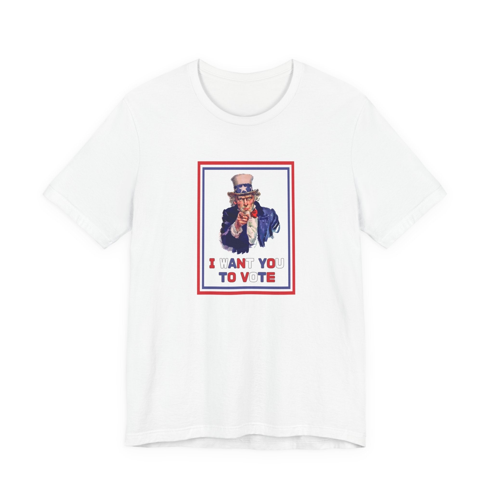 POP Culture Classics Get Out and Vote Unisex Jersey Short Sleeve T-Shirt - POPvault