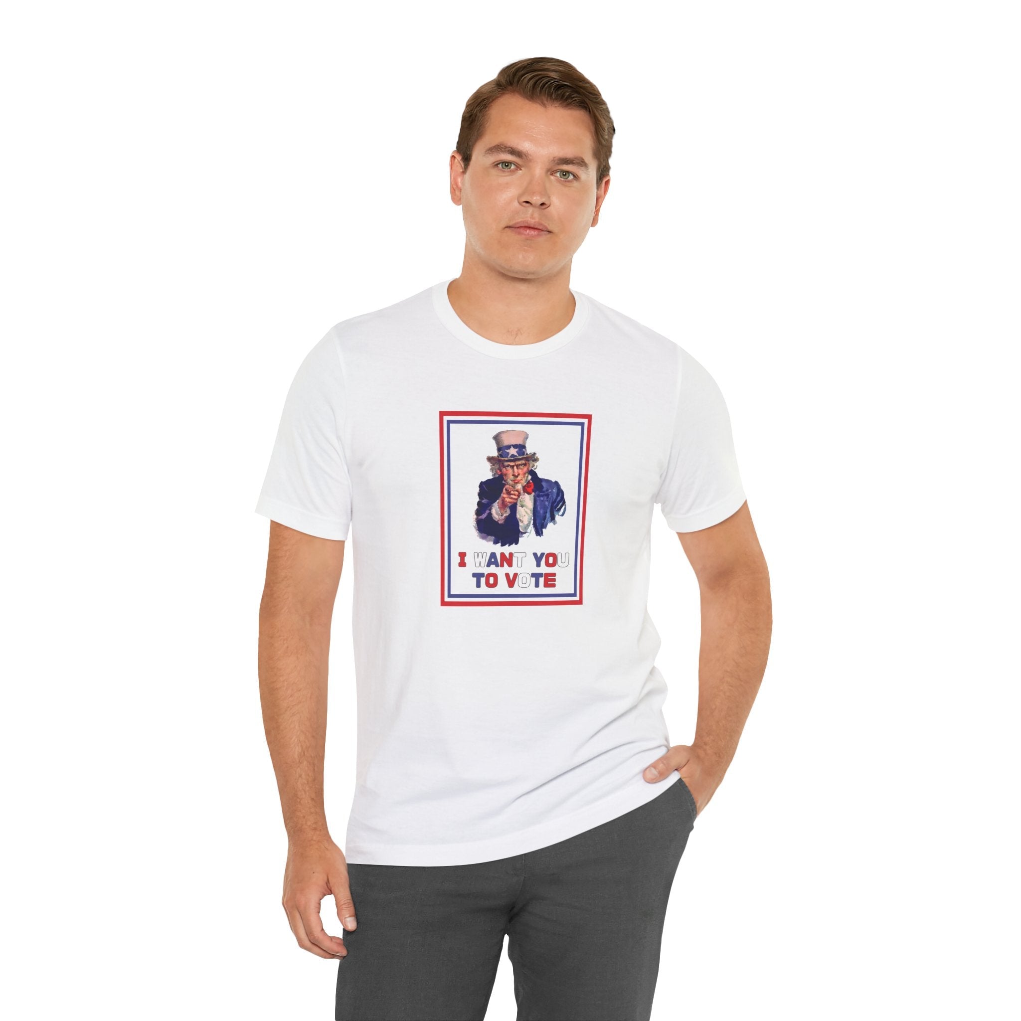 POP Culture Classics Get Out and Vote Unisex Jersey Short Sleeve T-Shirt - POPvault