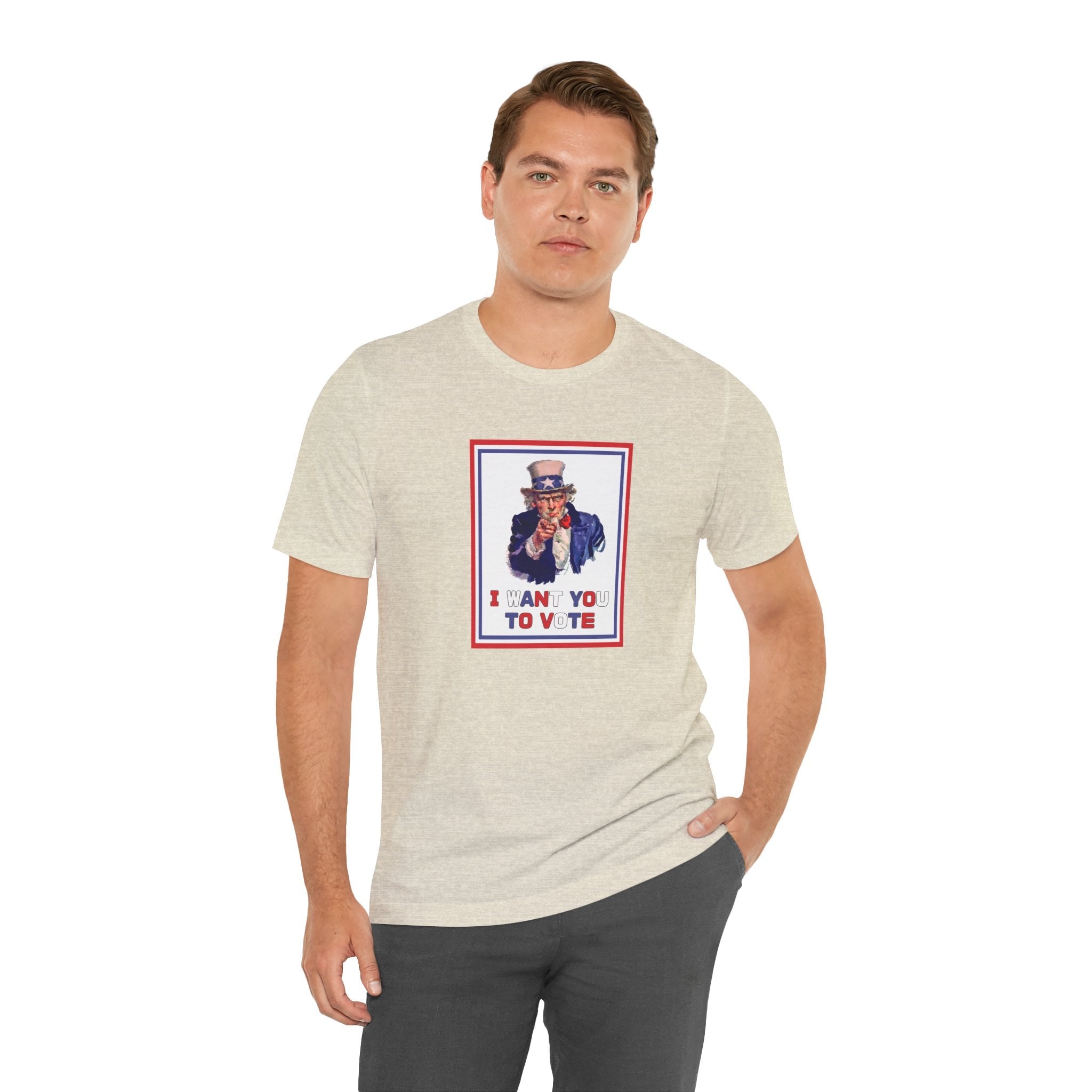 POP Culture Classics Get Out and Vote Unisex Jersey Short Sleeve T-Shirt - POPvault