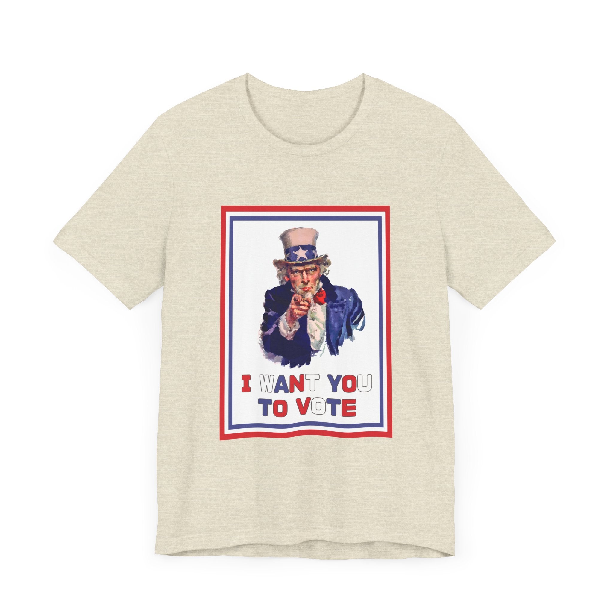 POP Culture Classics Get Out and Vote Unisex Jersey Short Sleeve T-Shirt - POPvault