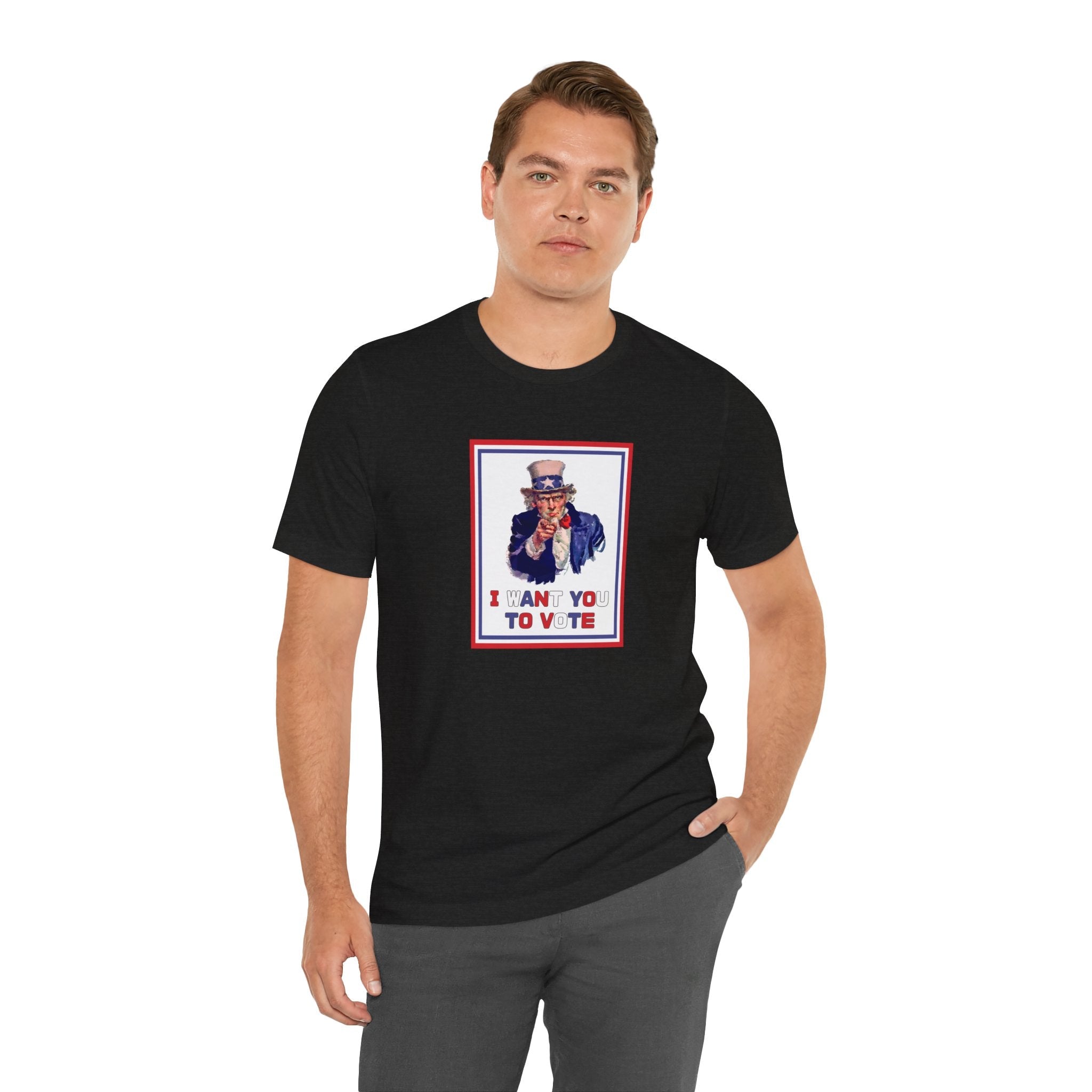 POP Culture Classics Get Out and Vote Unisex Jersey Short Sleeve T-Shirt - POPvault