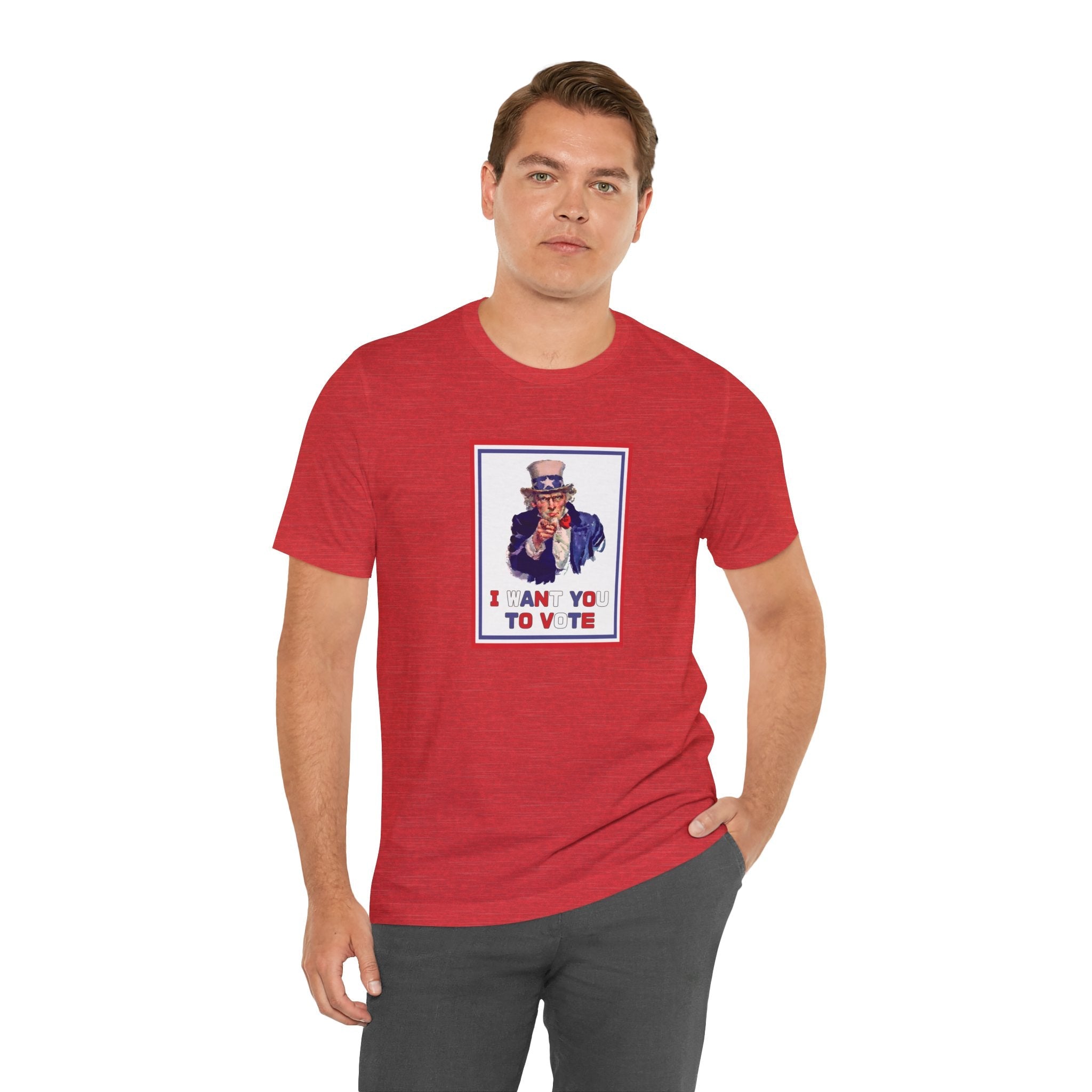 POP Culture Classics Get Out and Vote Unisex Jersey Short Sleeve T-Shirt - POPvault